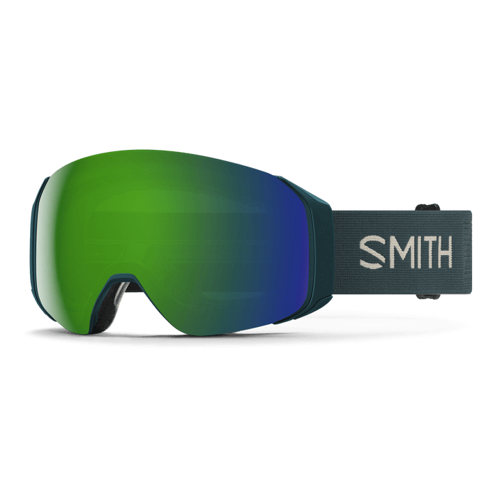Smith 4D MAG S Goggle (+Bonus Lens) - Pasifik Akış / ChromaPop Everyday Green