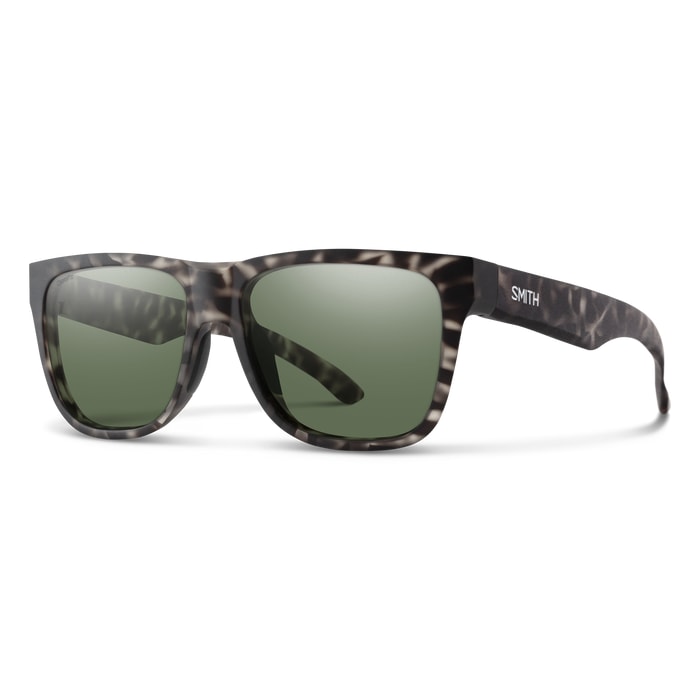 Matte Gray Tortoise + ChromaPop Polarized Gray Green Lens