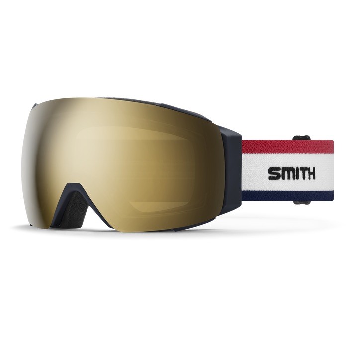 Smith I/O MAG Goggle (+Bonus Lens) - Sun Valley Archive/ChromaPop Sun Black Gold Mirror