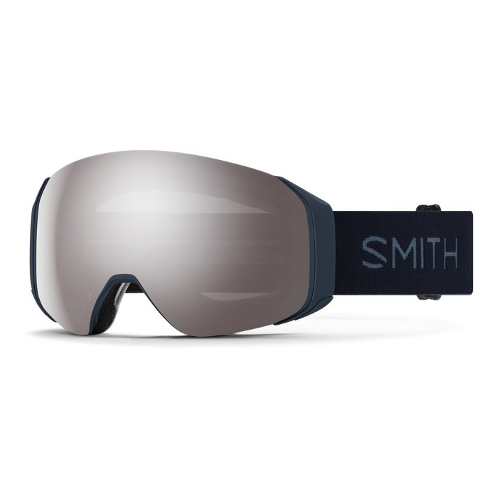 Smith 4D MAG S Goggle (+Bonus Lens) - Midnight Navy / ChromaPop™ Sun Platinum Mirror Lens