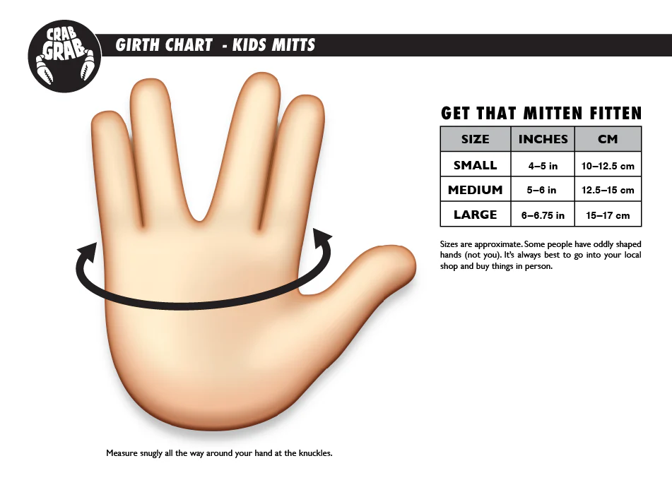Crab Grab Cinch Çocuk Mitt