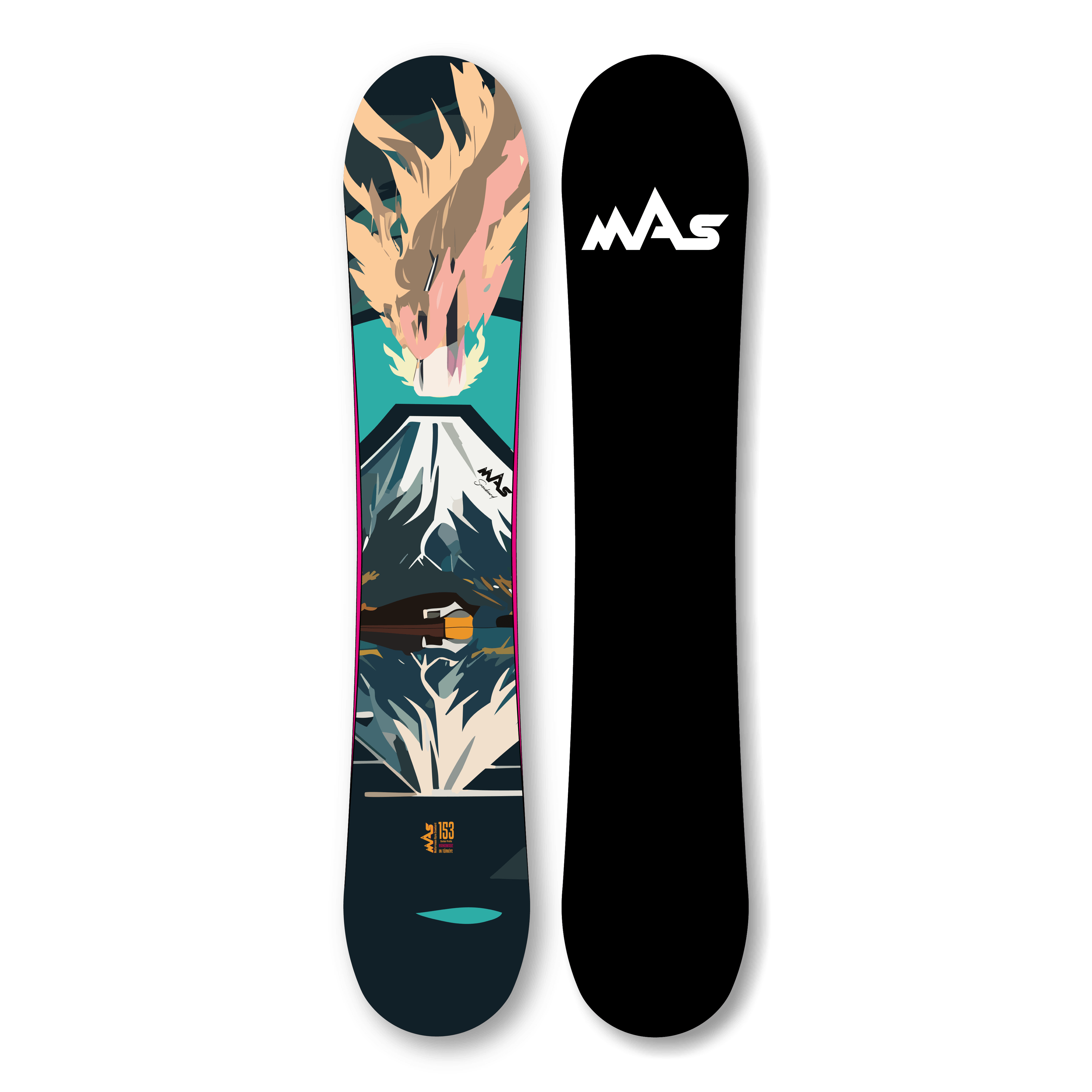 MAS Peace Keeper 25 Snowboard