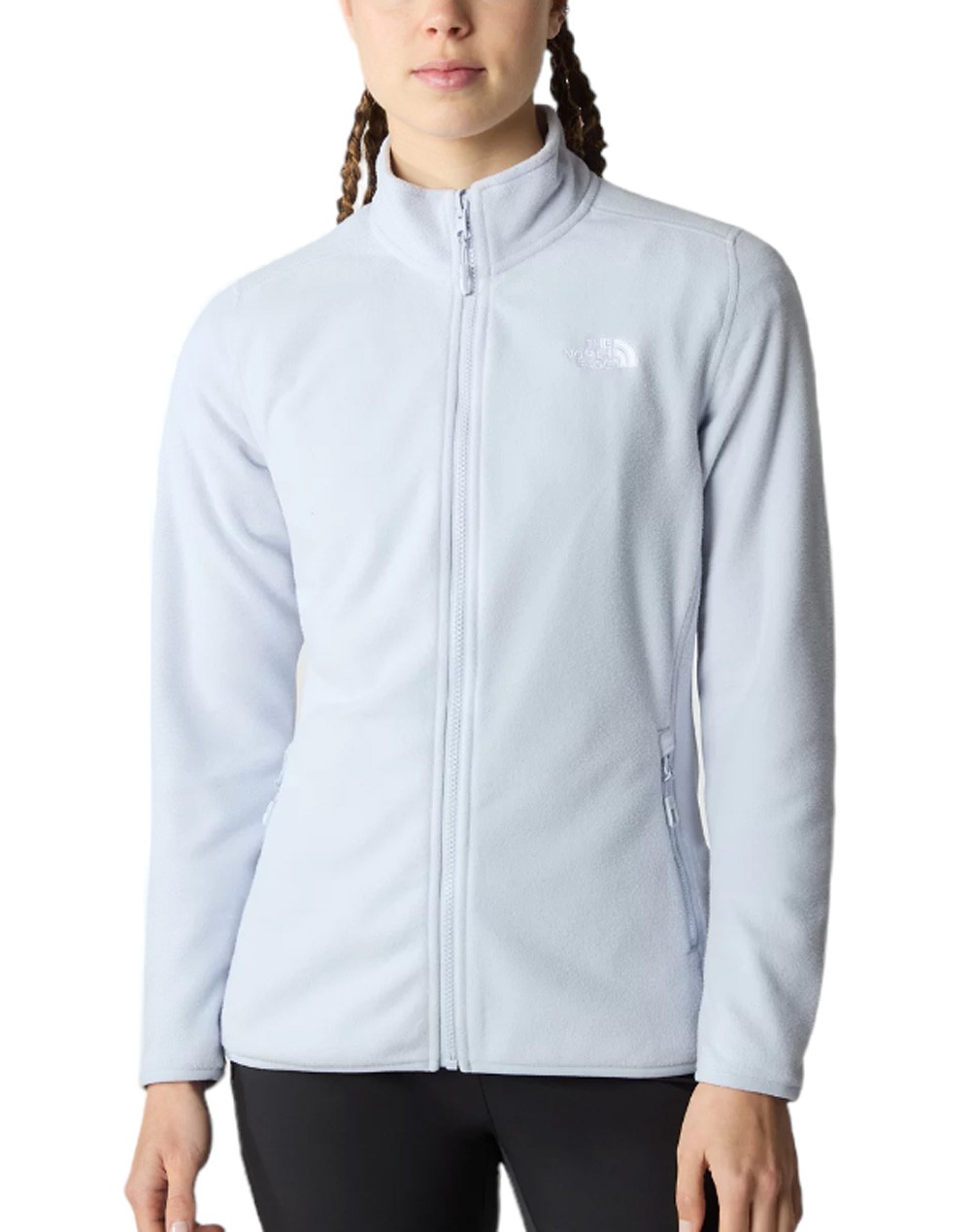 The North Face W 100 Glacier FZ - Dusty Periwinkle