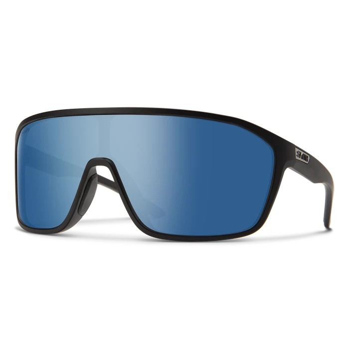 Mat Siyah / ChromaPop™ Polarized Blue Mirror