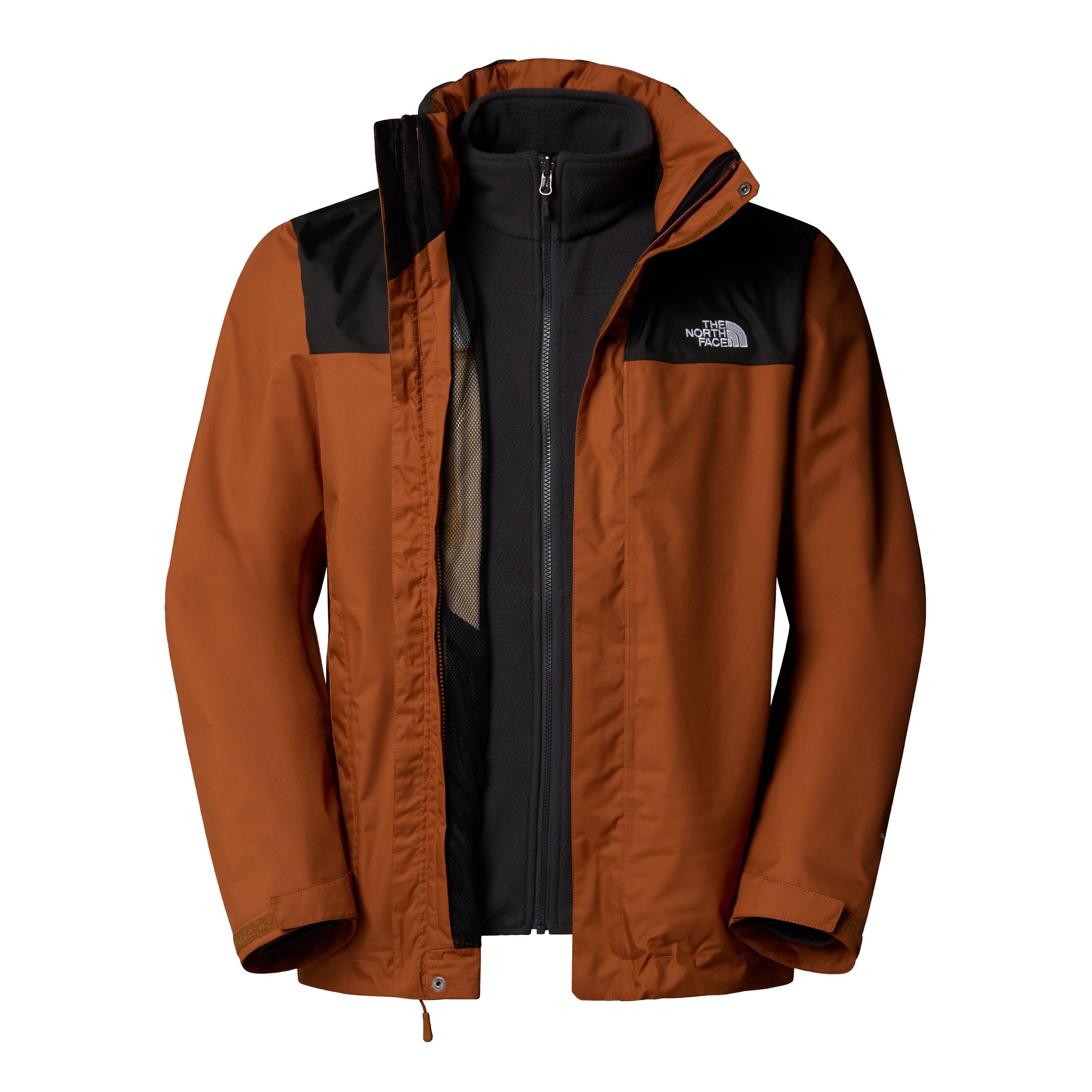 Burnt Amber / Asphalt Grey