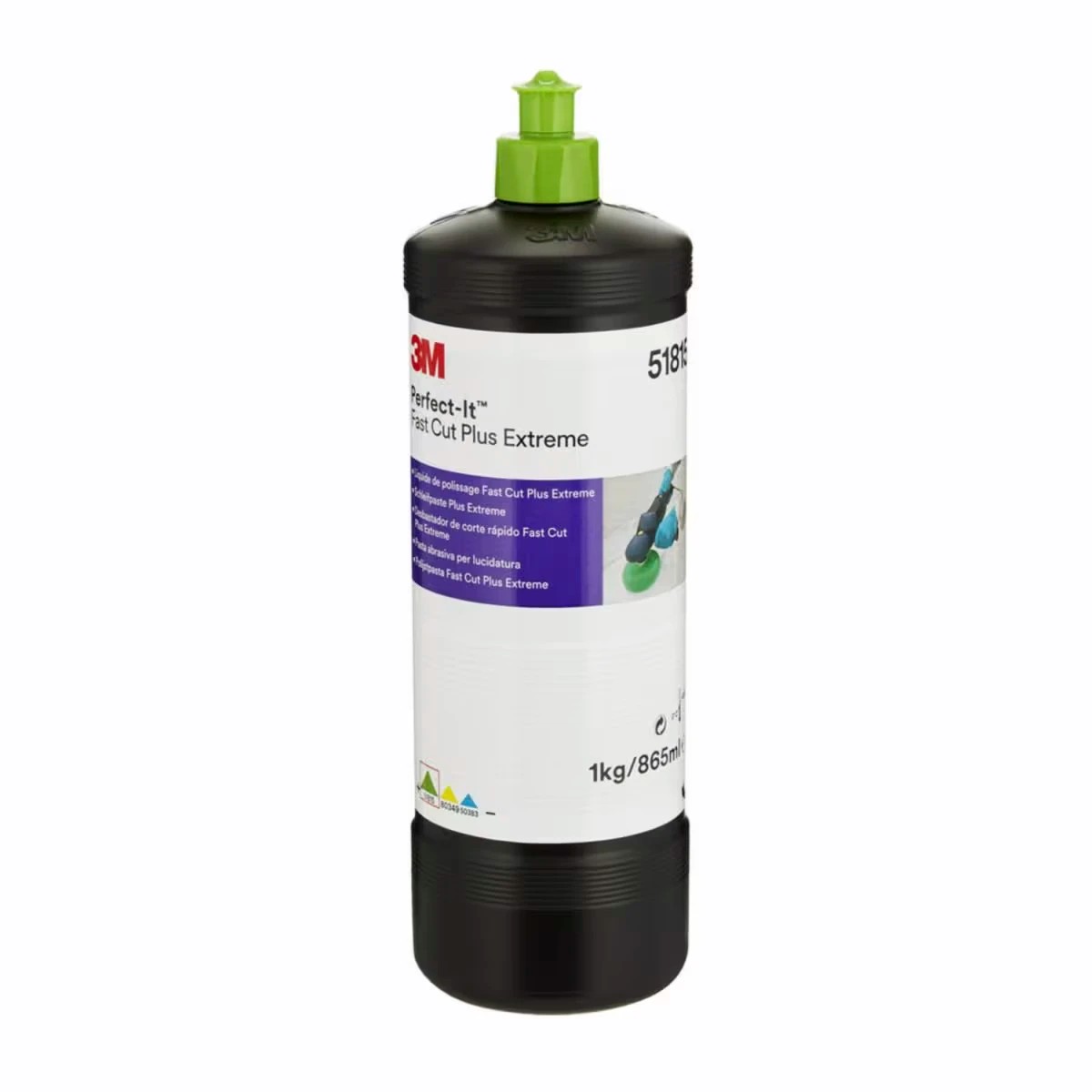 3M Kalın Pasta Yeşil Kapak 1 lt 51815