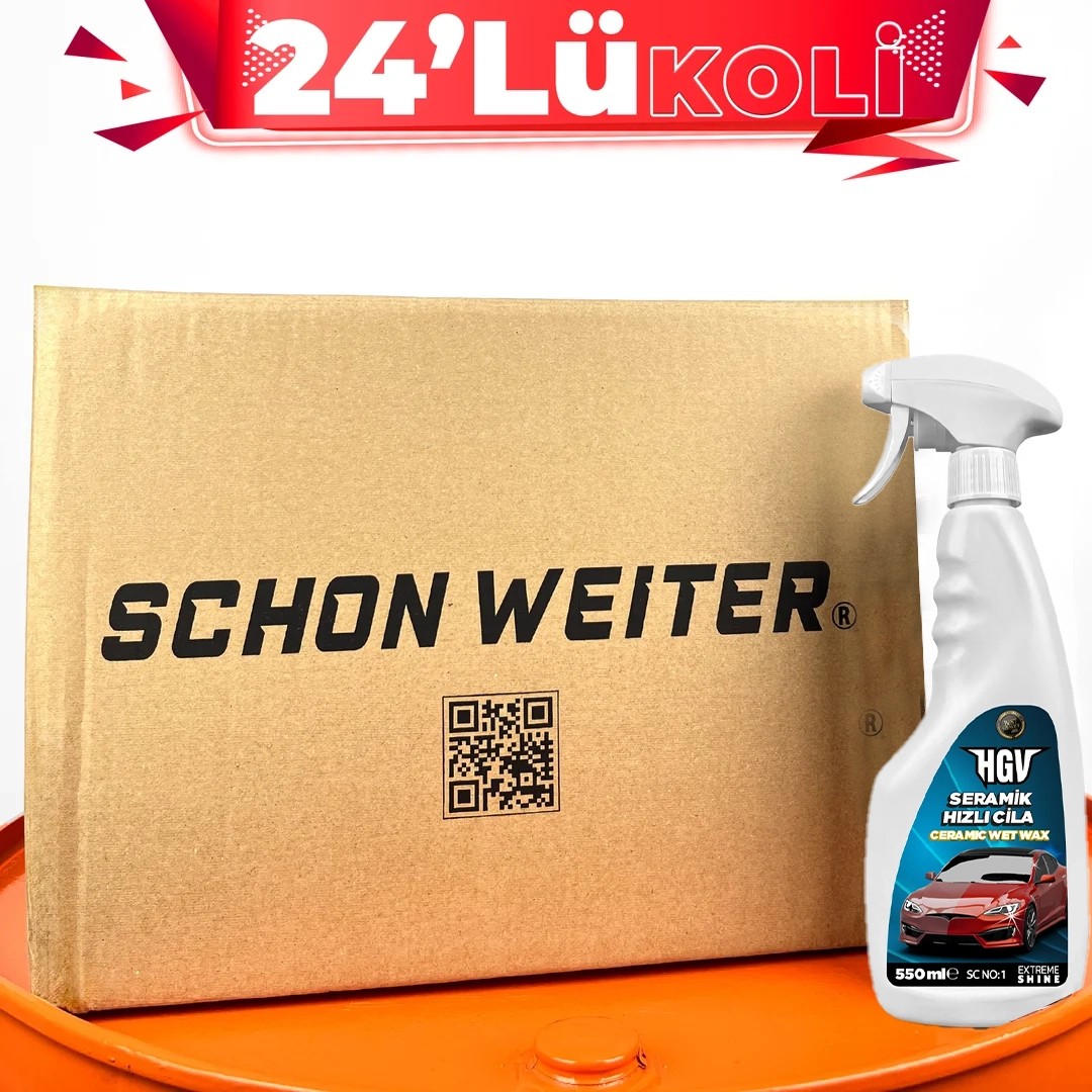 HGV Seramik Hızlı Cila – 550 ml – 24’LÜ KOLİ