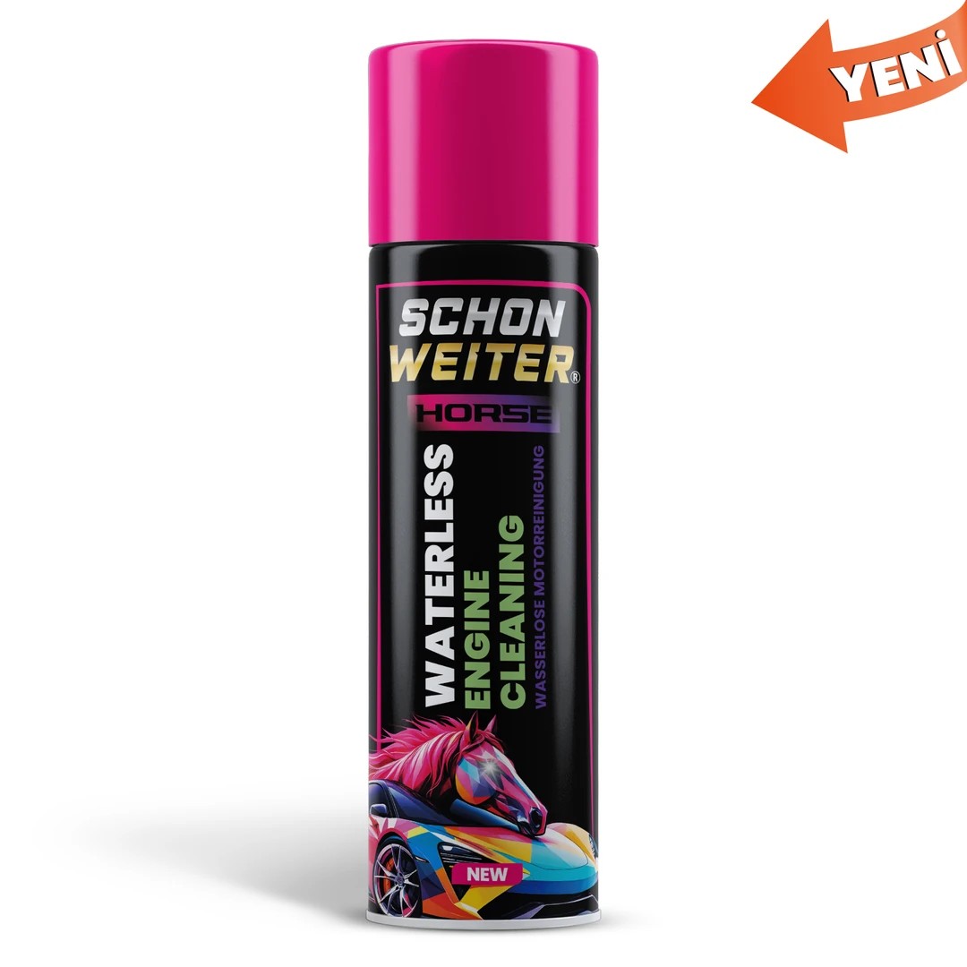Schön Weiter SUSUZ MOTOR TEMİZLEYİCİ – Aerosol Sprey (500 ml) – 24’LÜ KOLİ