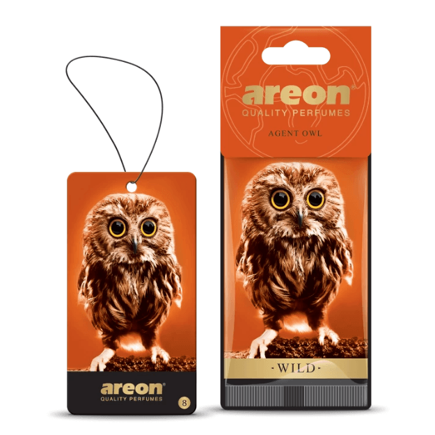 Areon Kağıt Koku Wild Serisi - Agent Owl