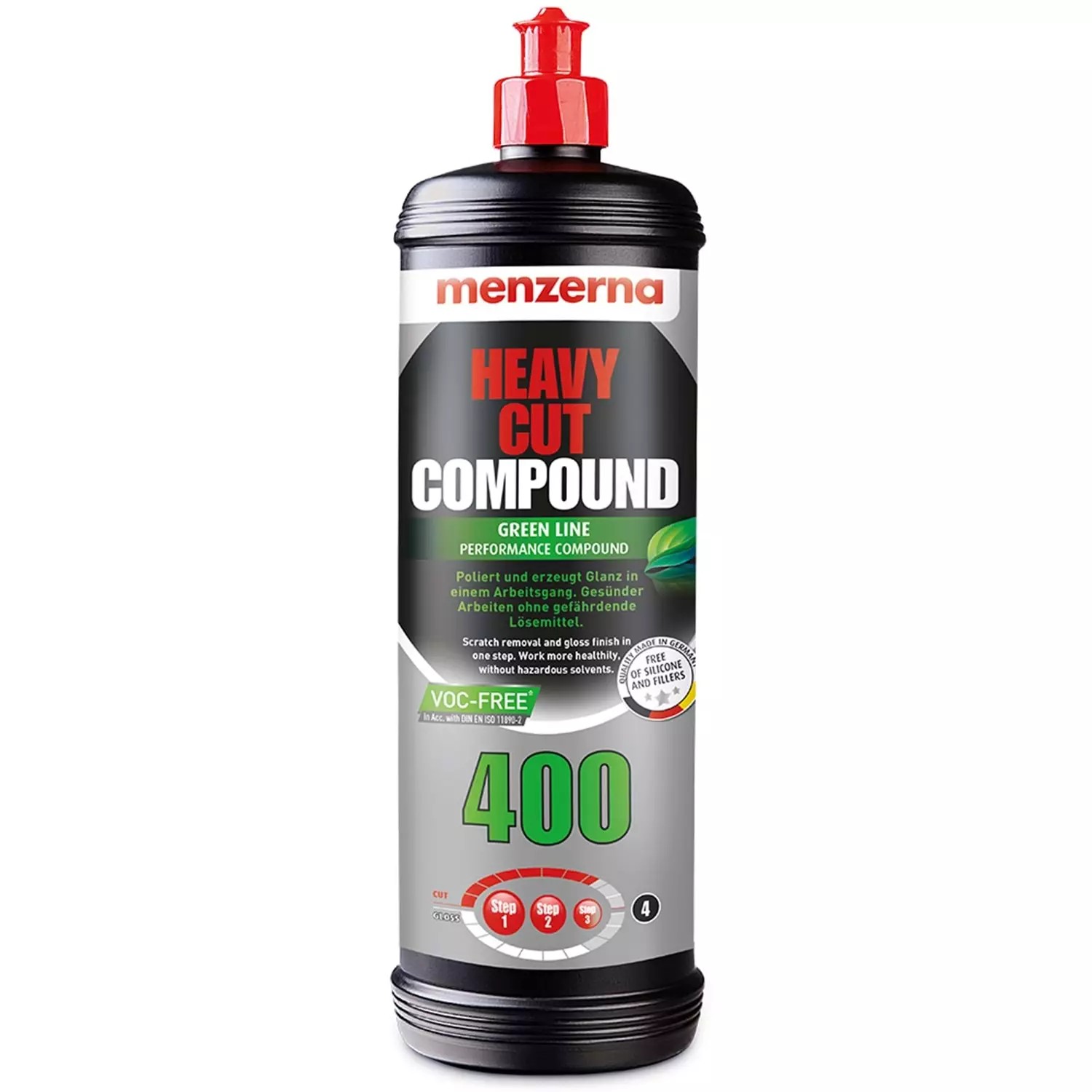 Menzerna-Heavy Cut Compound 400 Çizik Giderici Kalın Pasta 1LT - Green Line