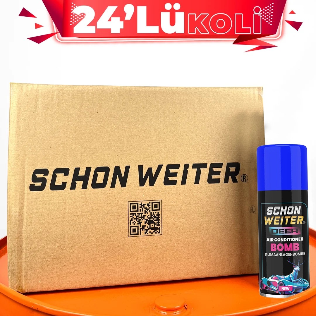 Schön Weiter DEER AIR CONDITIONER BOMB PREMIUM KLİMA BOMBASI – MAVİ SERİ / 150 ml – 24’LÜ KOLİ