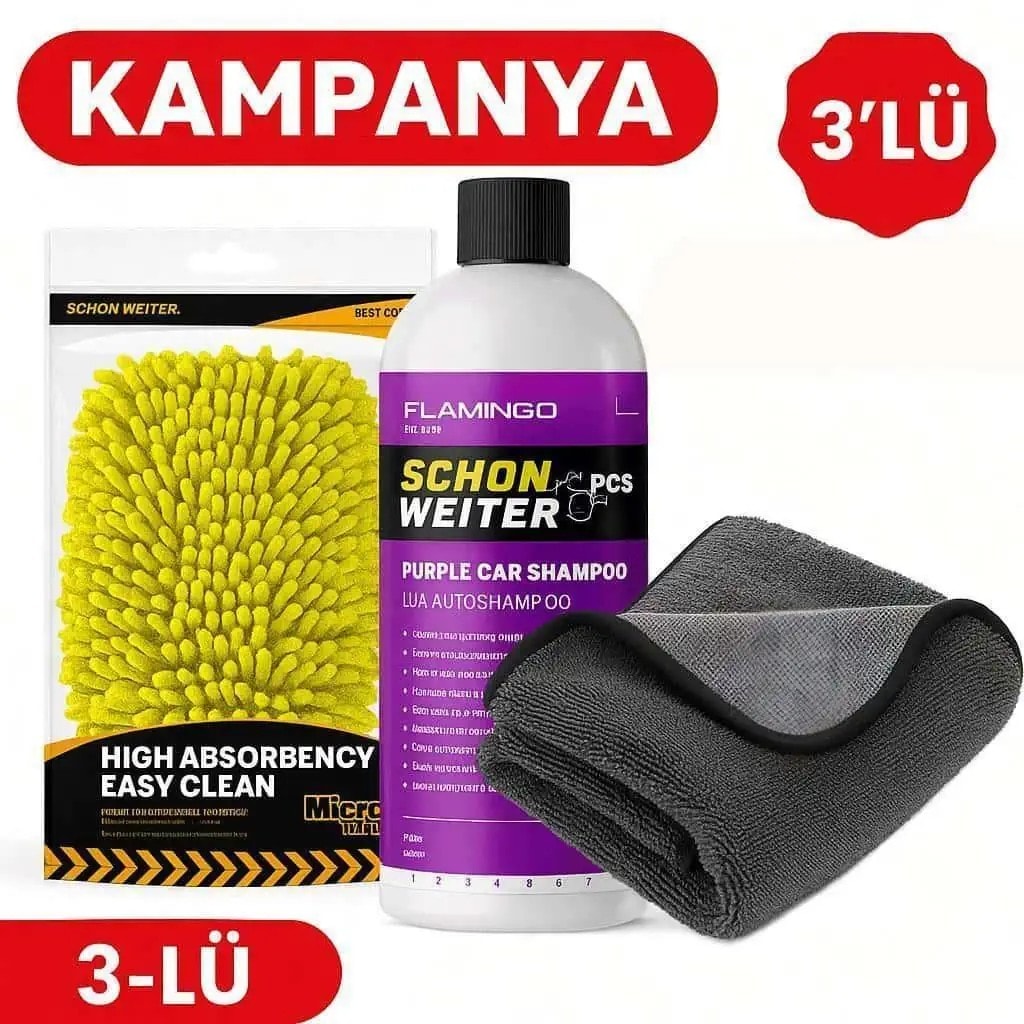 Schön Weiter Ultra Yıkama & Kurulama Seti – 3’lü Temizlik Performansı!