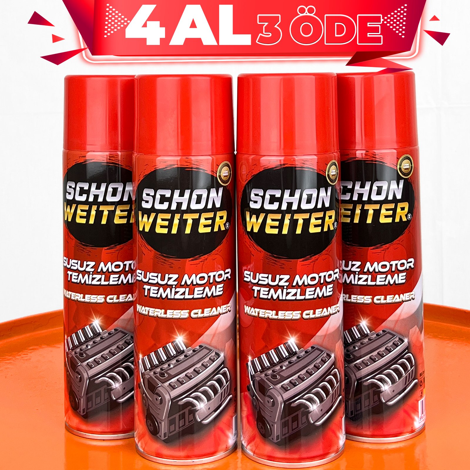 Schön Weiter Susuz Motor Temizleme 4 Al 3 Öde