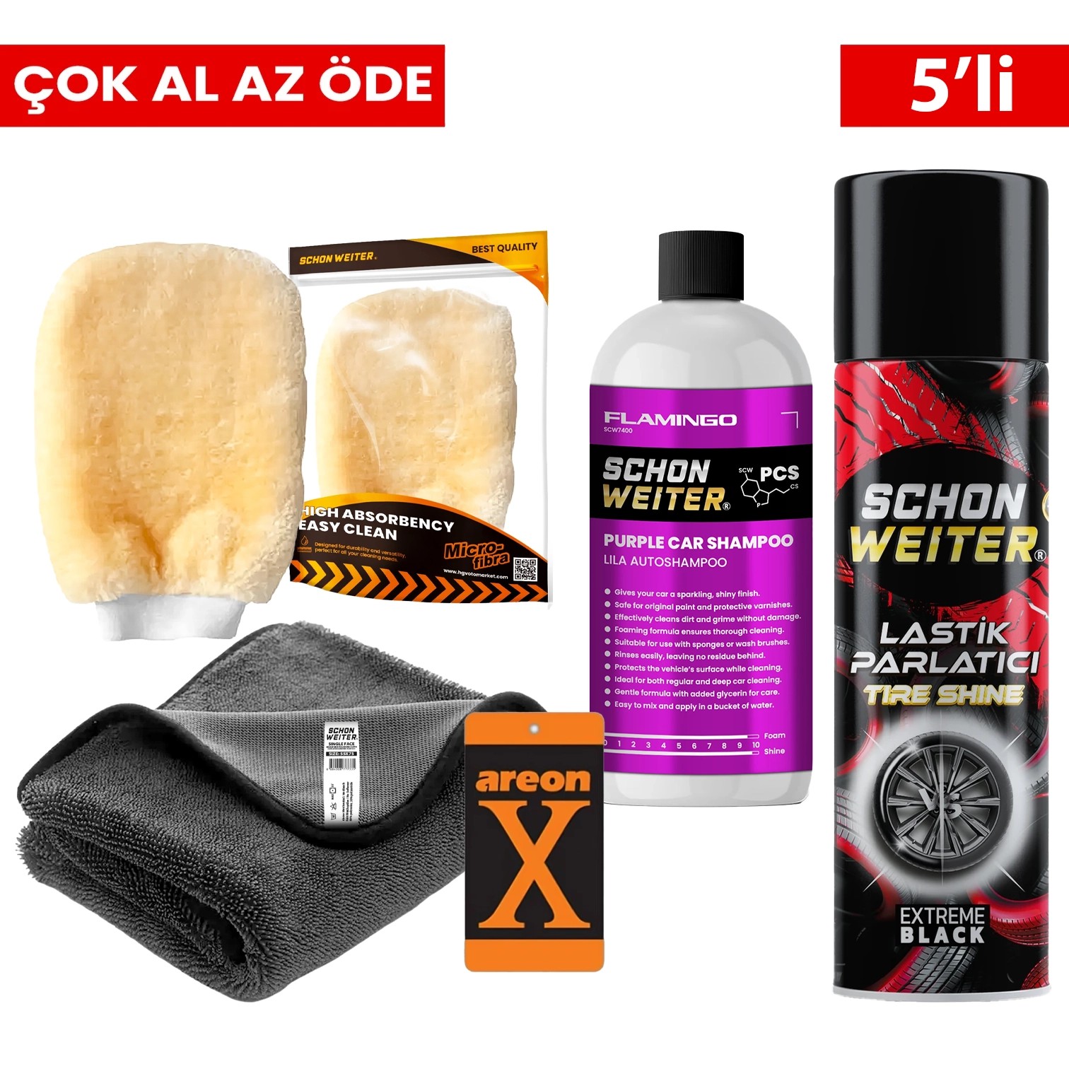 Schön Weiter Full Bakım Seti – Premium 5’li Kampanya Paketi