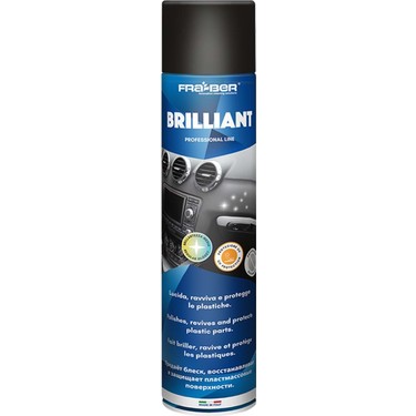 Fra-Ber Brilliant Drakar Antistatik Konsol ve Iç Plastik Temizleyici Parlatıcı Parfümlü - 600 ml