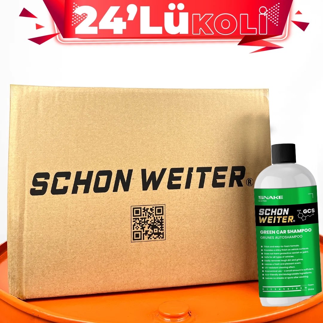  Schön Weiter GCS Green Car Shampoo – SNAKE Serisi 500 ml – 24’LÜ KOLİ