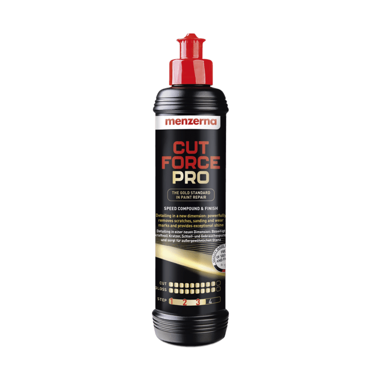 MENZERNA Cut Force Pro Altın Seri Ağır Çizik Giderici Kalın Pasta – 250 Ml