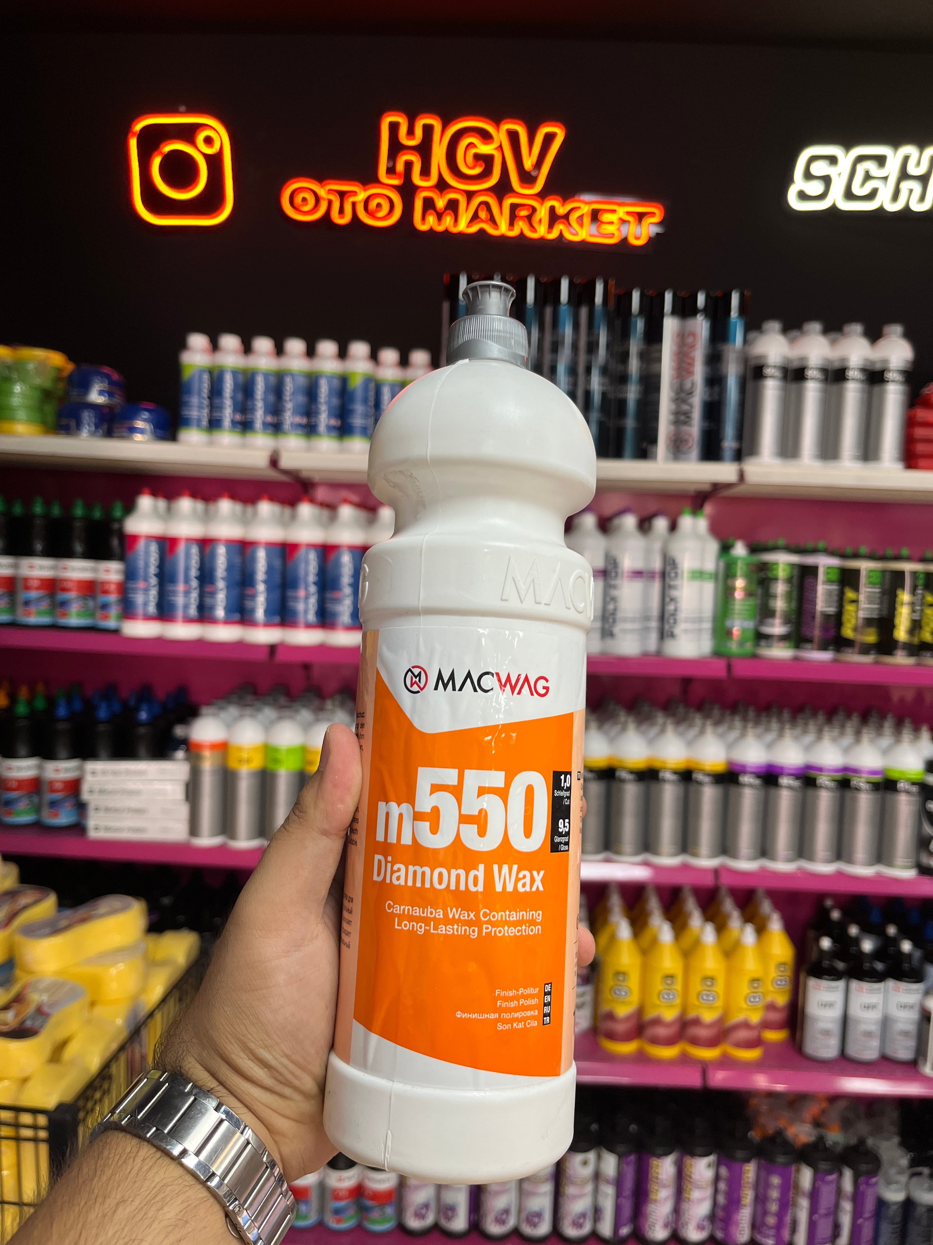 Macwag M550 Diamond Wax Boya Koruyucu 1Lt