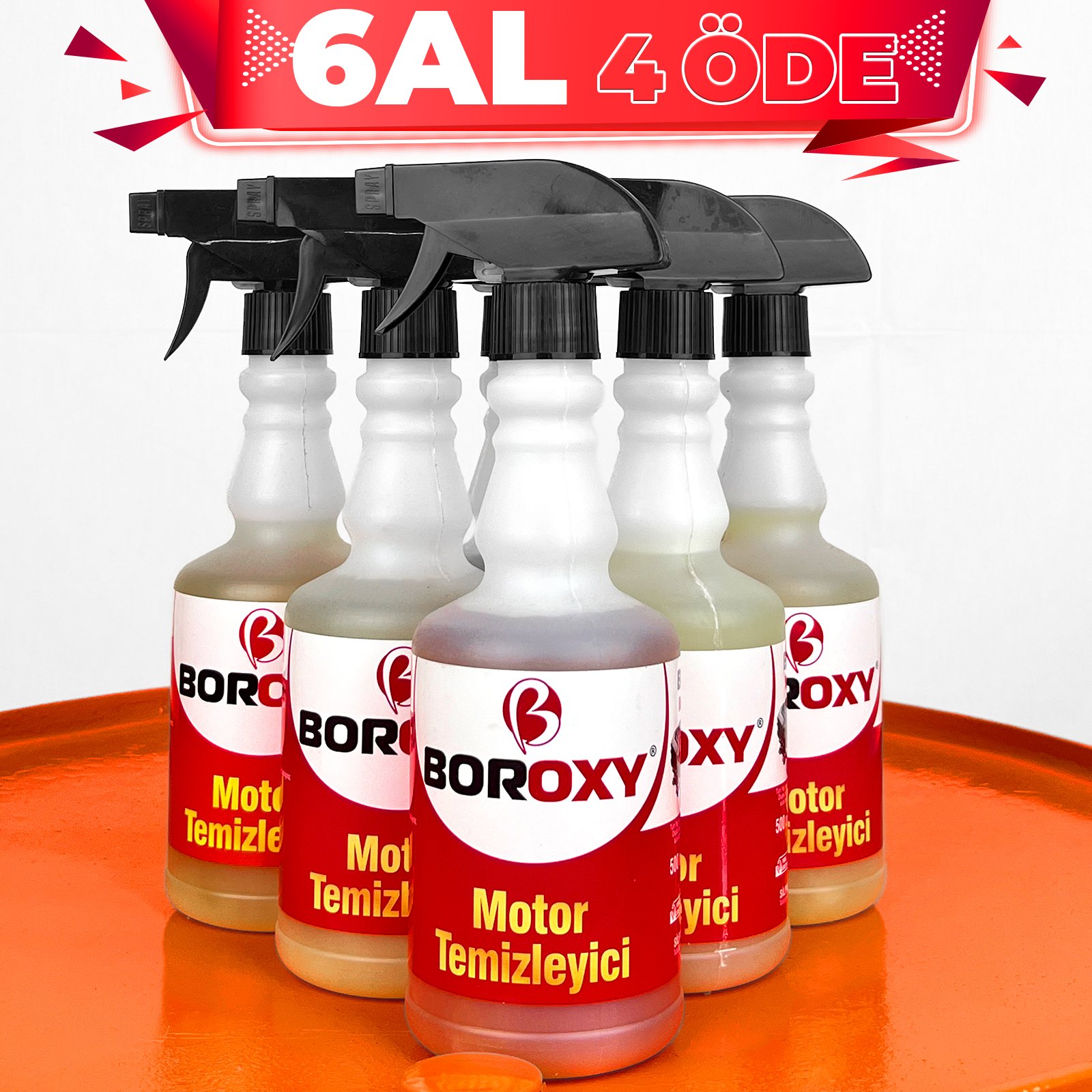 Boroxy Motor Temizleme 6 Al 4 Öde