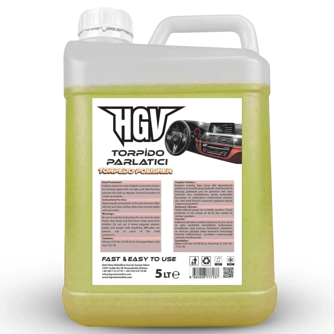 5 Litre Torpido Parlatıcı Süt | HGV