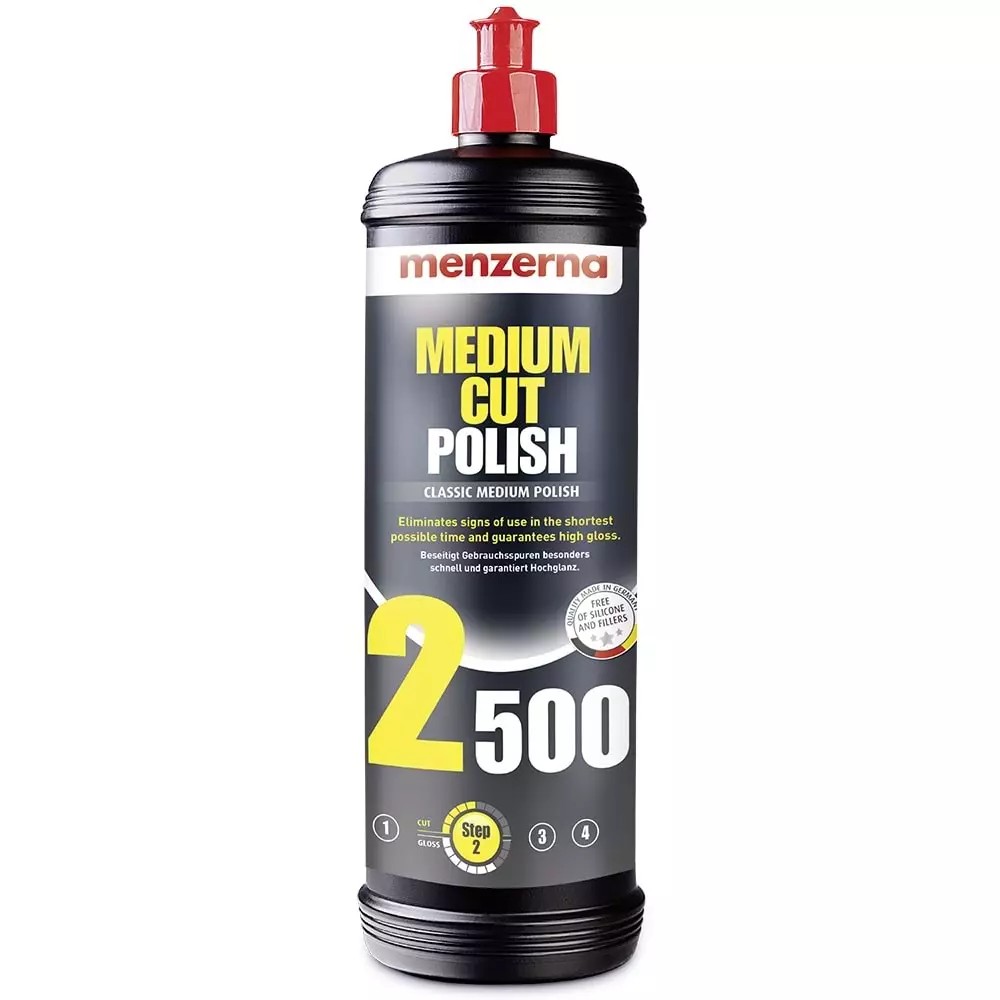 Menzerna 2500 Medıum Cut Polish İnce Çizik Giderici Pasta 1Lt