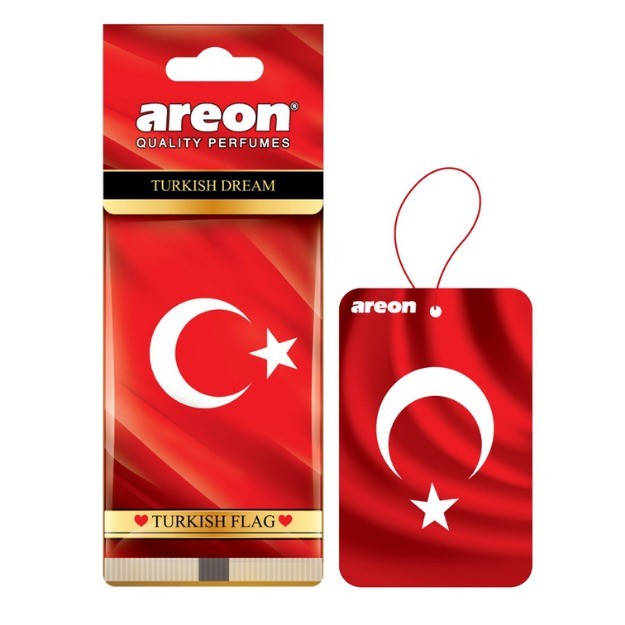 Areon Kağıt Koku Bayrak Serisi - Türkiye