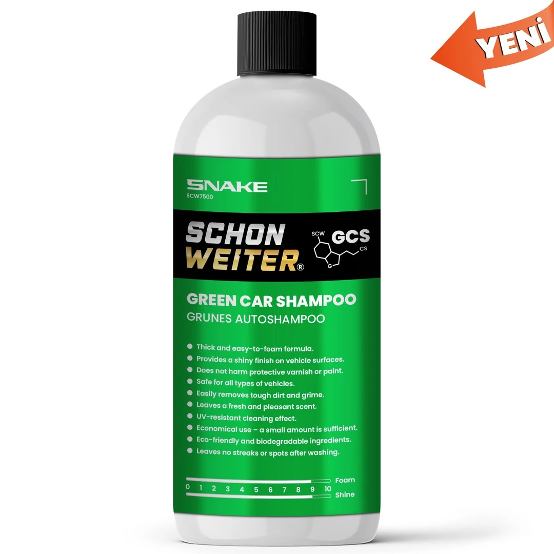  Schön Weiter GCS Green Car Shampoo – SNAKE Serisi 500 ml – 24’LÜ KOLİ
