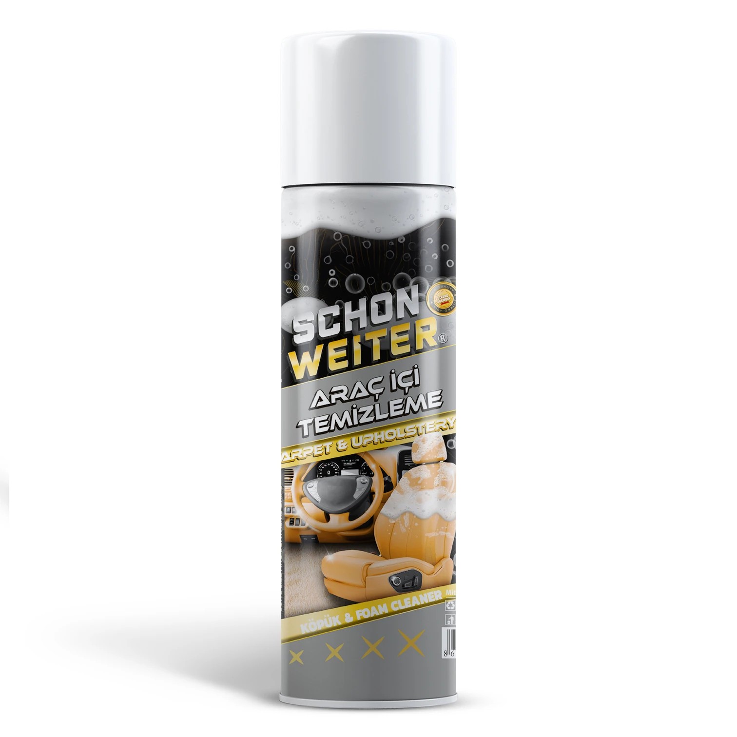 Schön Weiter Araç İçi Temizleme + Torpido Parlatıcı [RHINO] 2'li Set