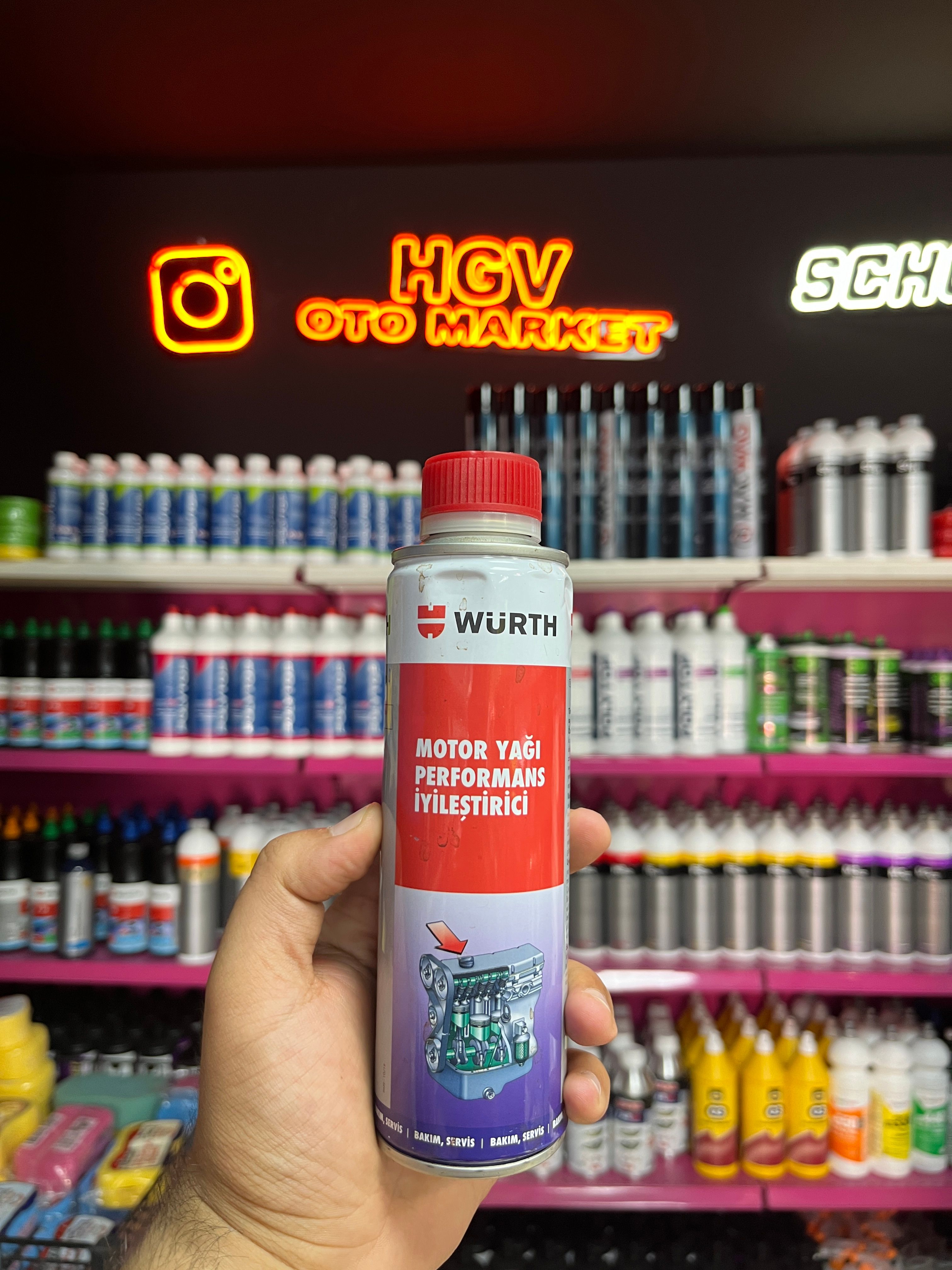 Würth Motor Yağı Performans İyileştirici