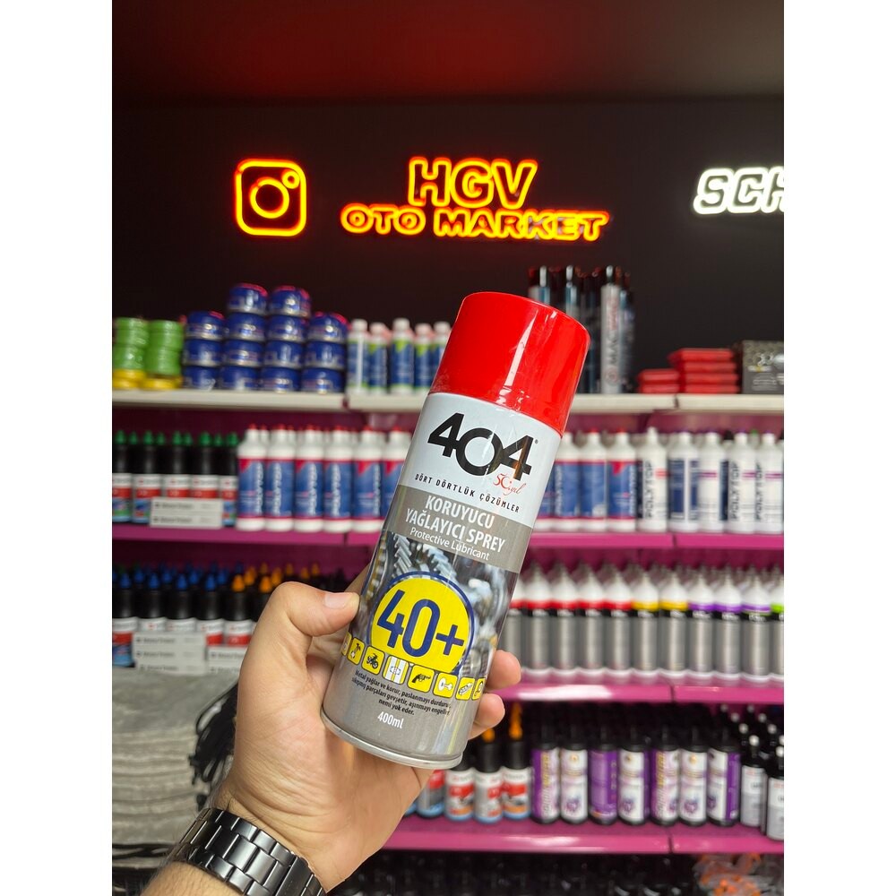 404 Koruyucu Yağlayıcı Sprey 400Ml
