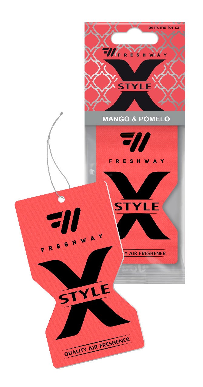 Fresh Way Kağıt Koku X Serisi - Mango & Pomelo