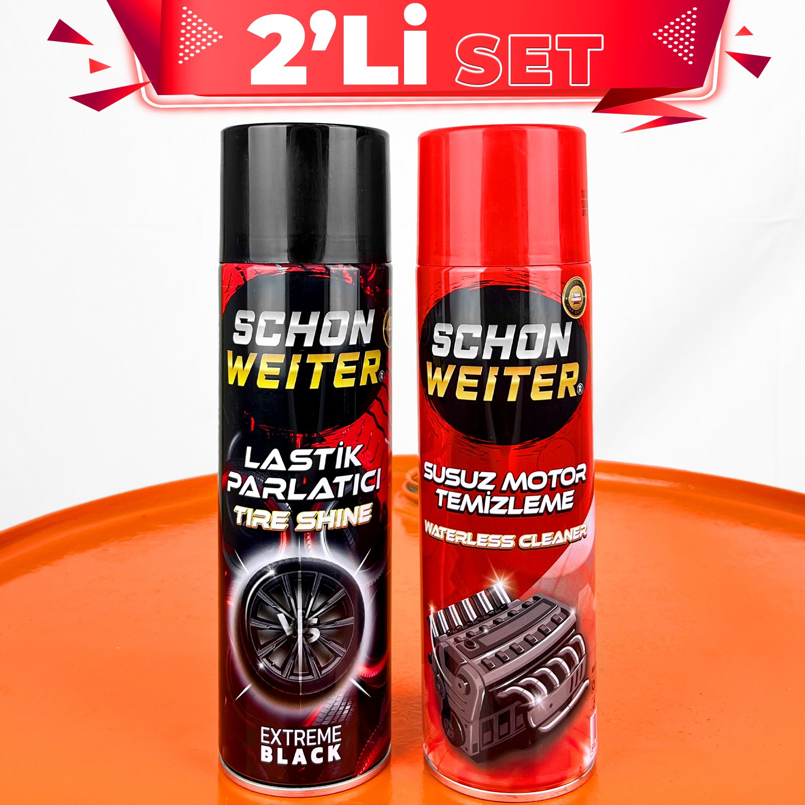 Schön Weiter Lastik + Motor 2'li Set