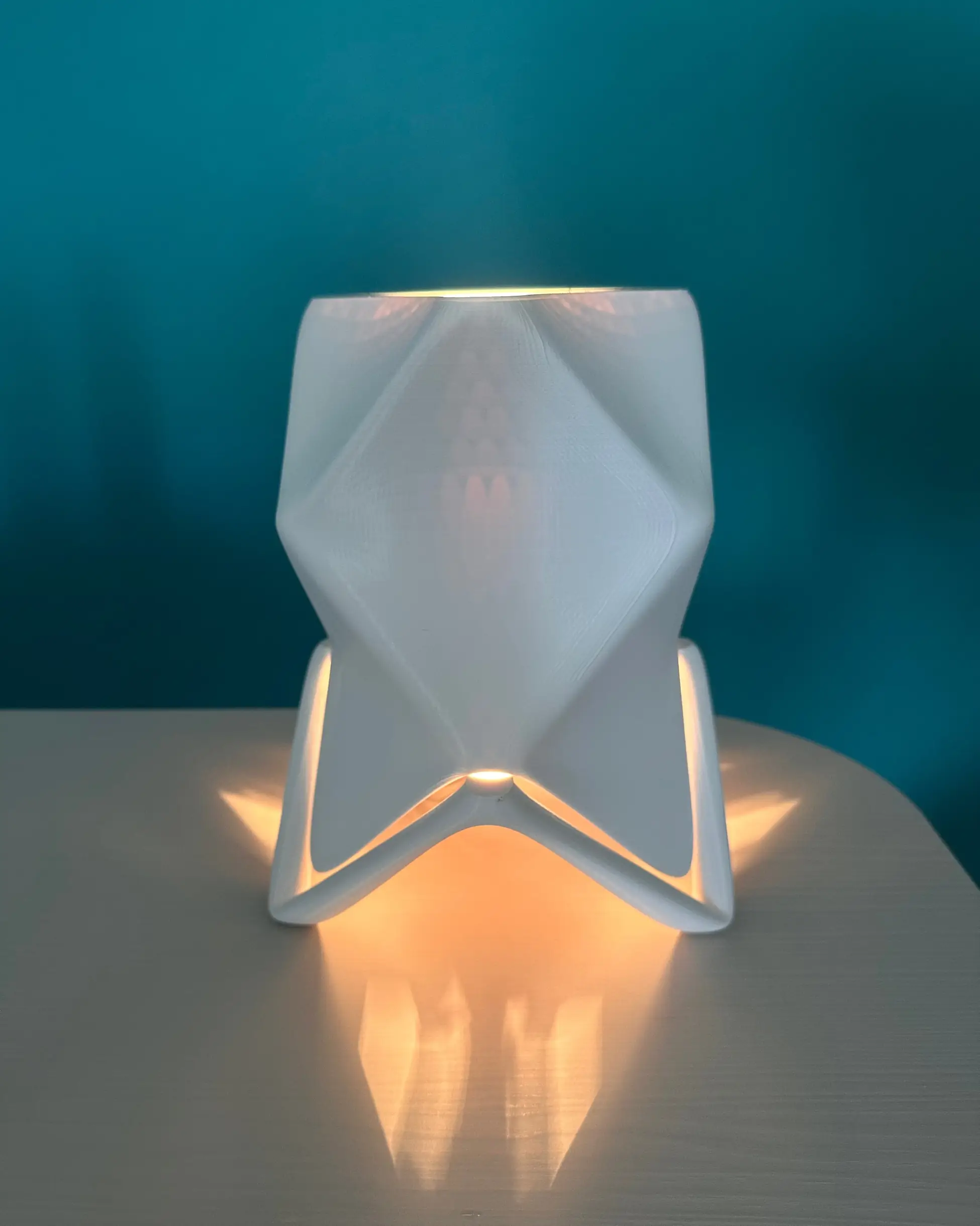 Dekoratif Origami Masa Lambası