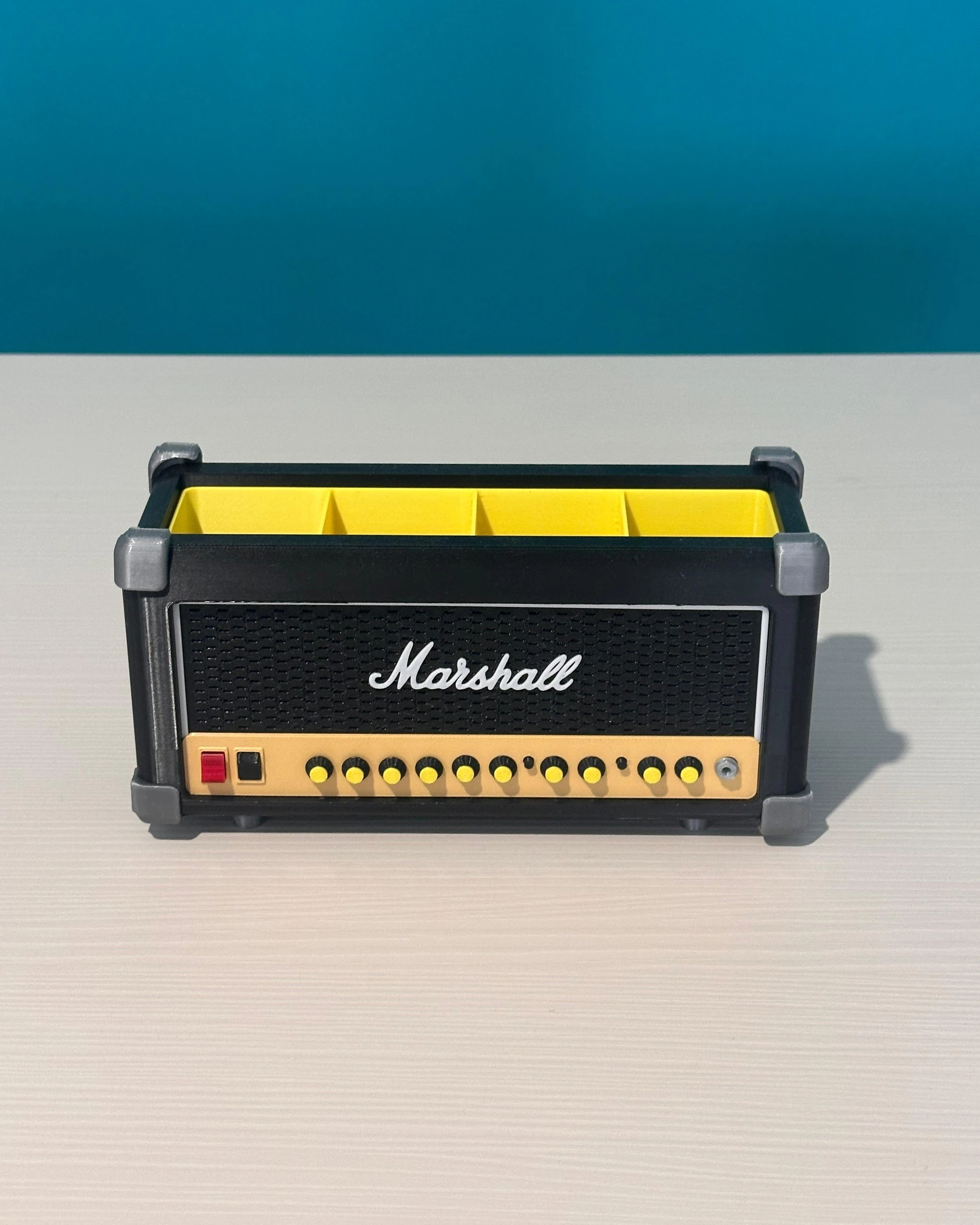 Retro Amfi Tasarımlı Dekoratif Organizer – Masaüstü & Saklama