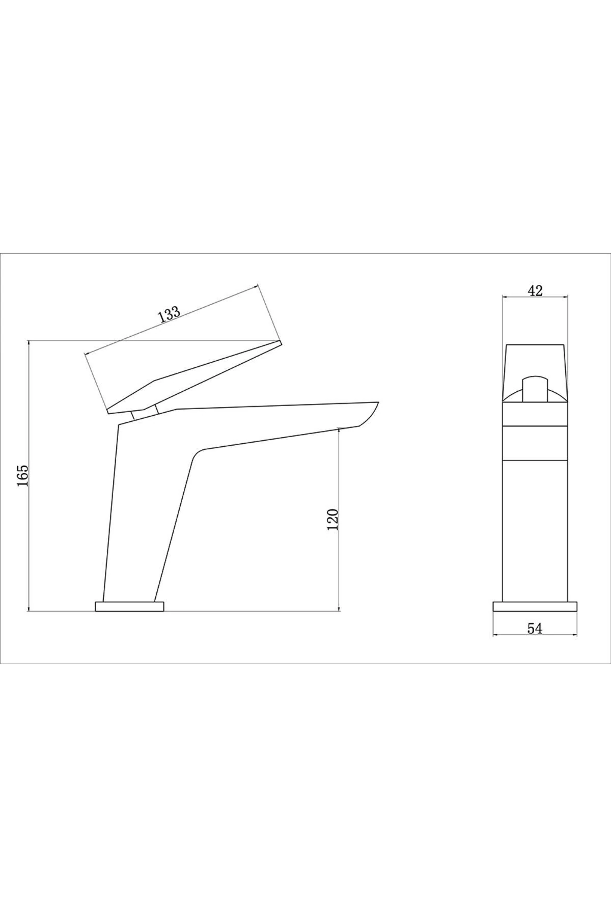 Yapımagazam Yeni MUSTANG Krom Lavabo Bataryası