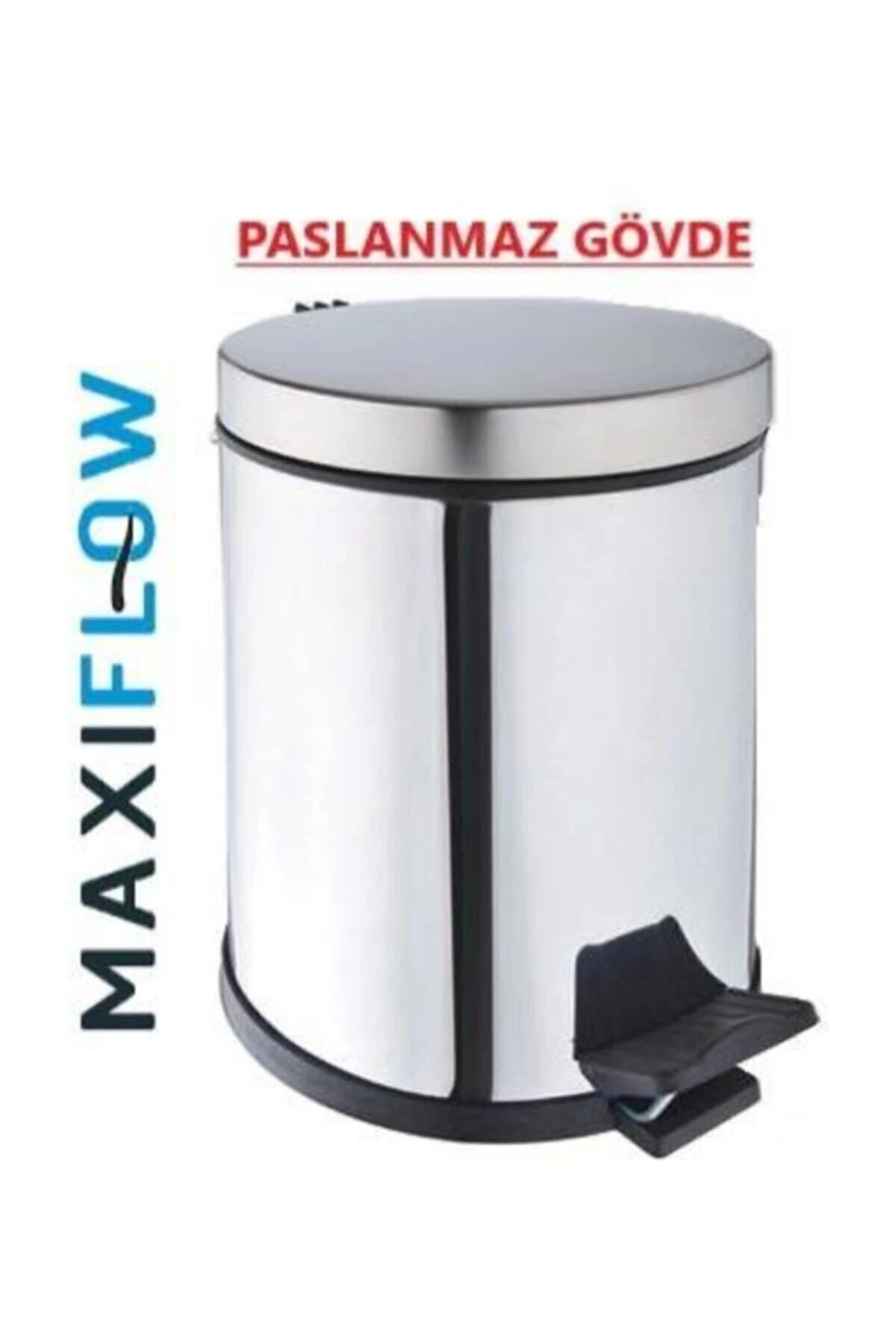 3 Lt Pedall Çöp Kovası **paslanmaz Gövde** Fma08400