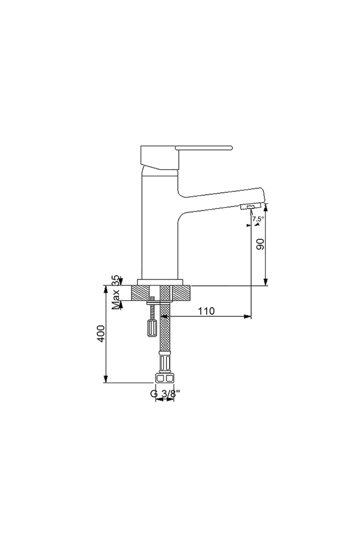 971521 Domino Lavabo Bataryası