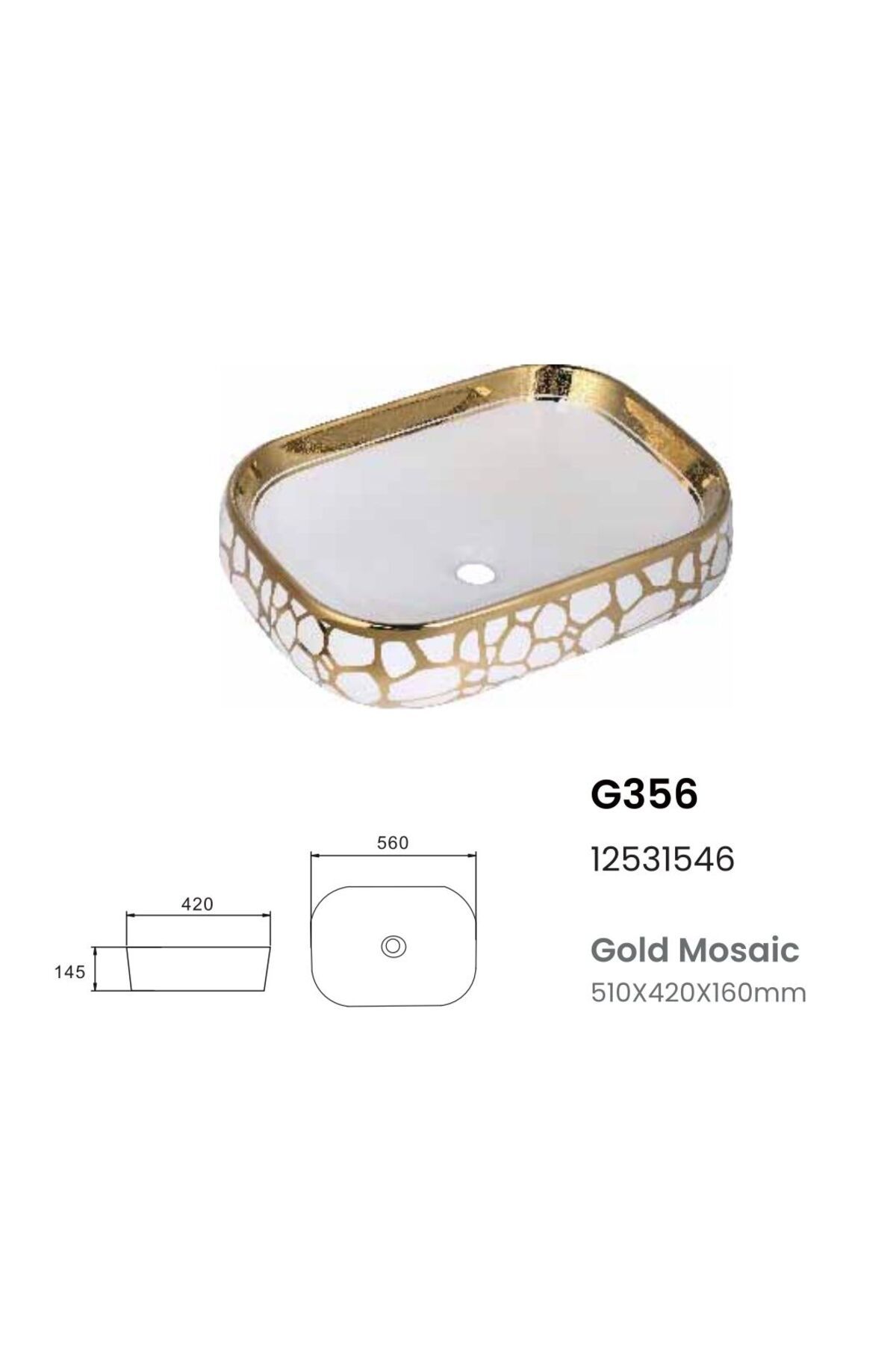 gold mosaic