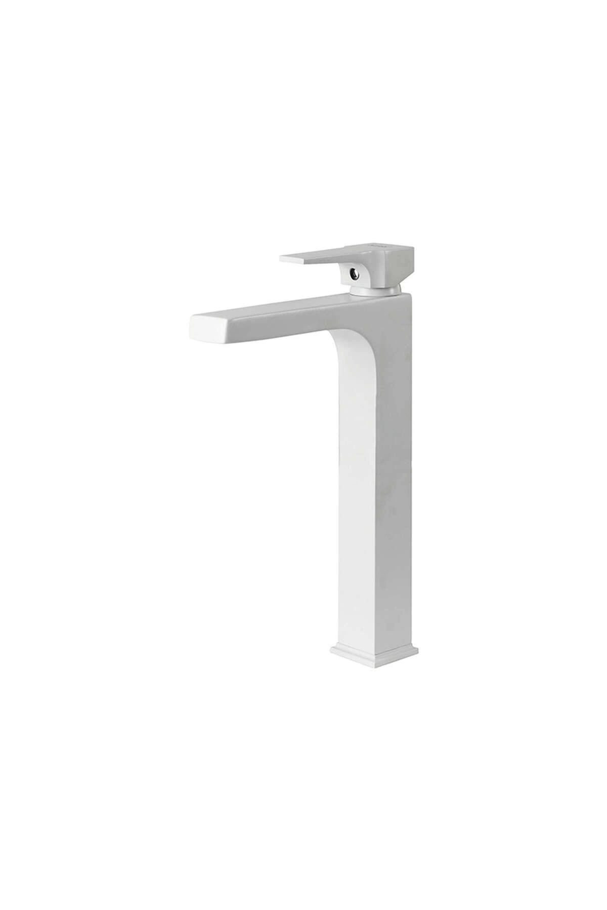 - Aqua Çanak Tipi Lavabo Bataryası - Beyaz - 941001W 350109