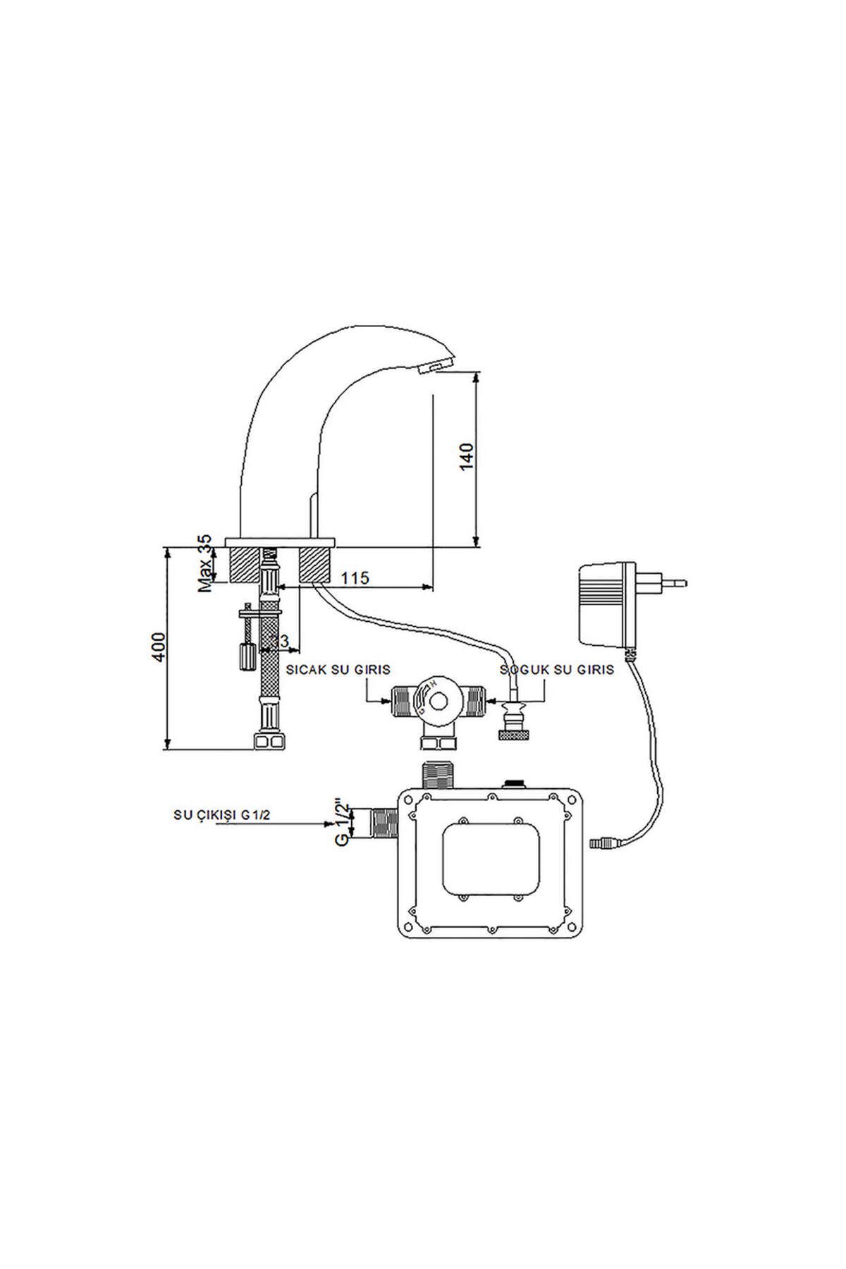 - Elite Fotoselli Lavabo Bataryası - 510523 321105