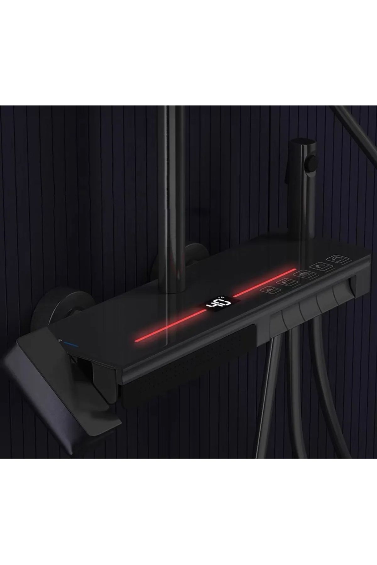 Piano SuperBox Antrasit Gri Duş Sistemi