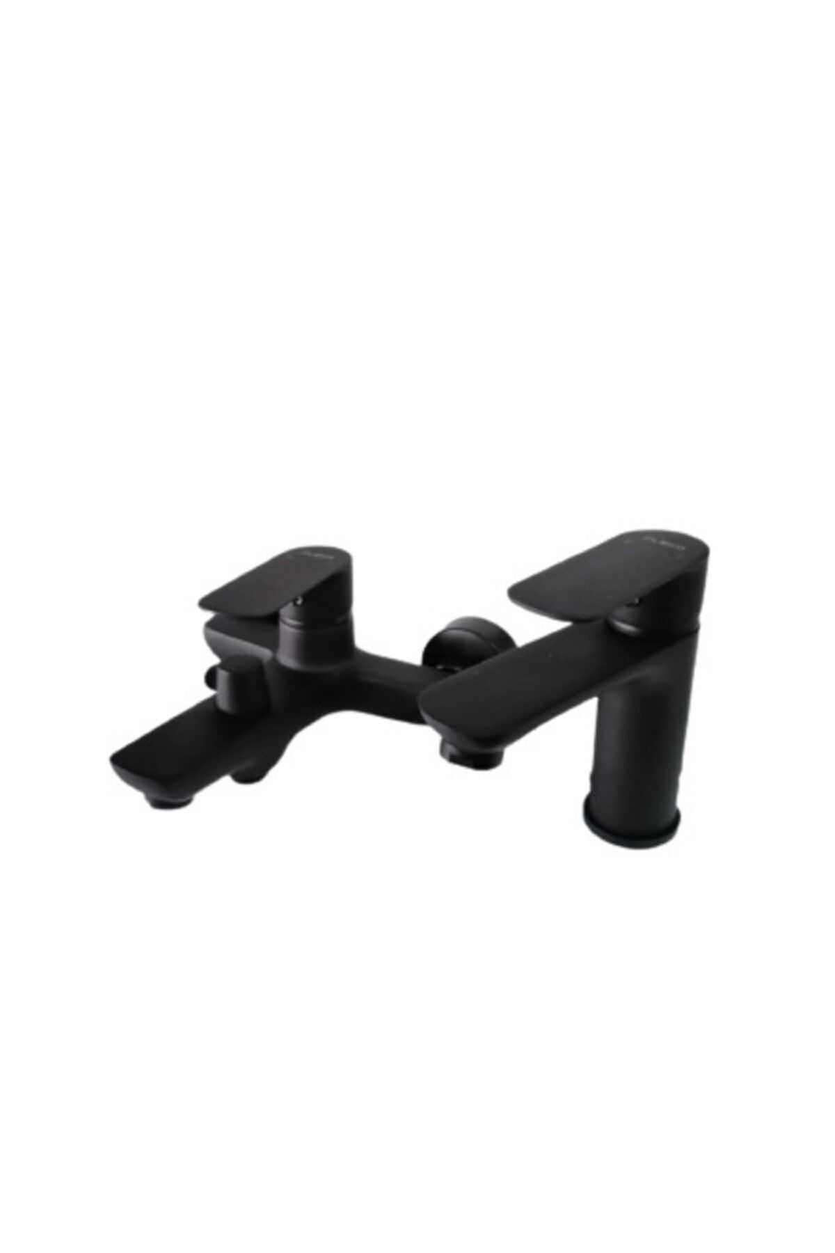 Fleko Siyah Mix Lavabo& Banyo Batarya 2li Set