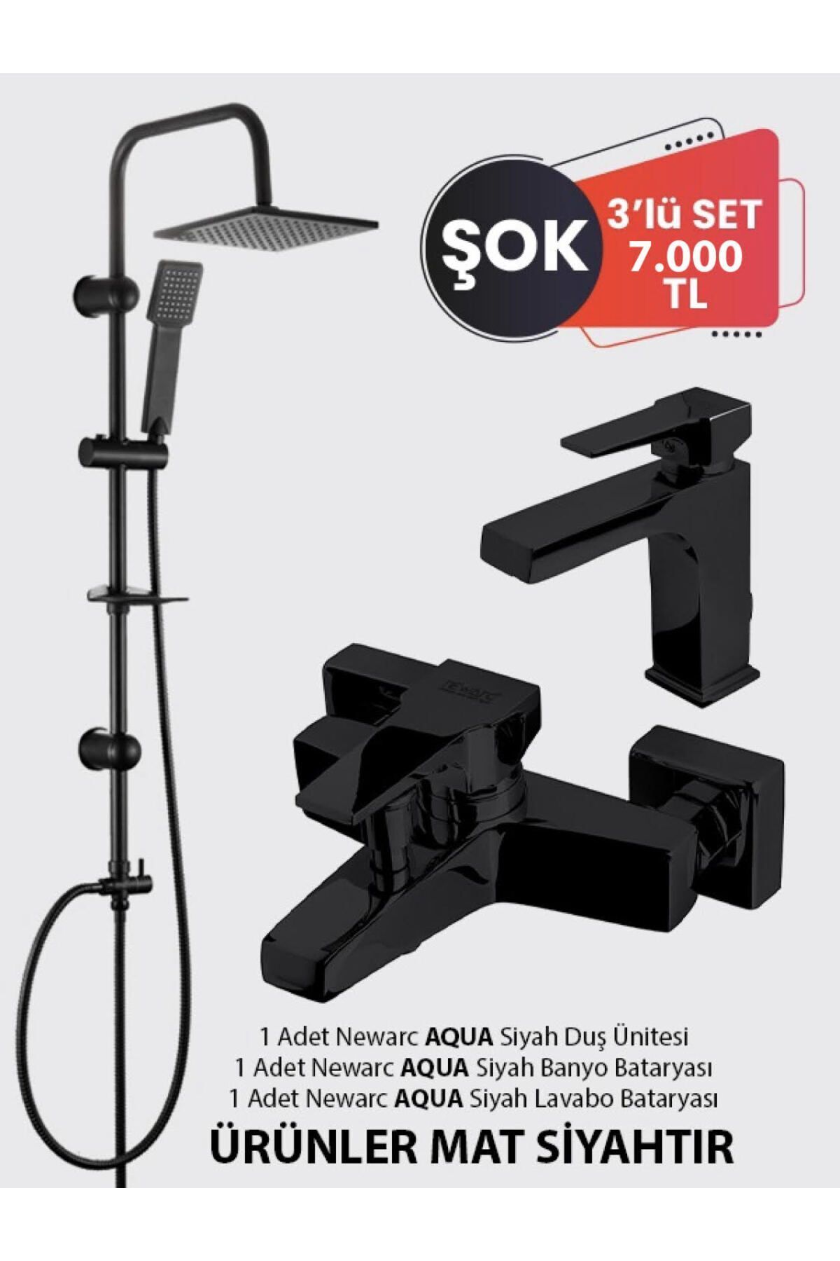 Aqua 3’lü Set