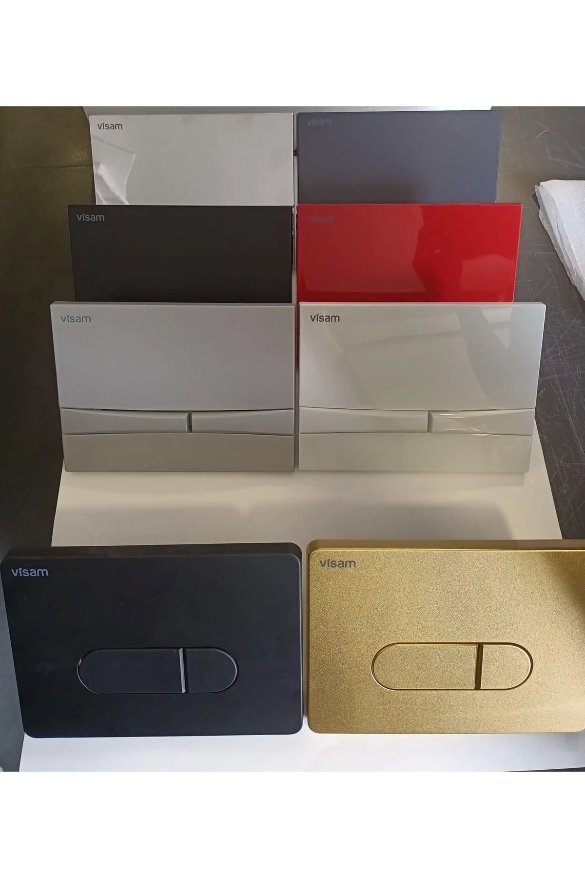 Mia Gömme Rezervuar Kumanda Paneli Parlak (krom) 229-002