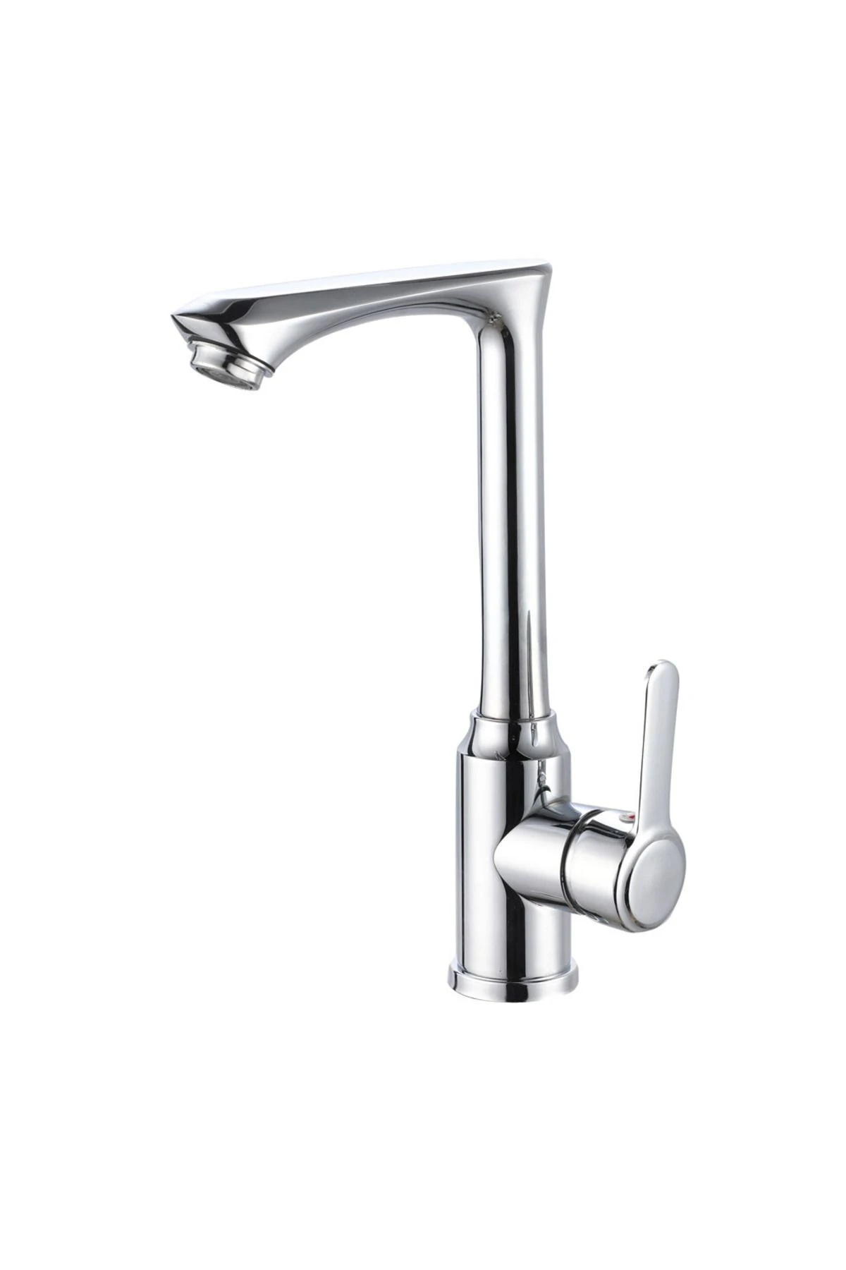 Abdestlik Yüksek Kuğu Lavabo Bataryası Pirinç Gövde