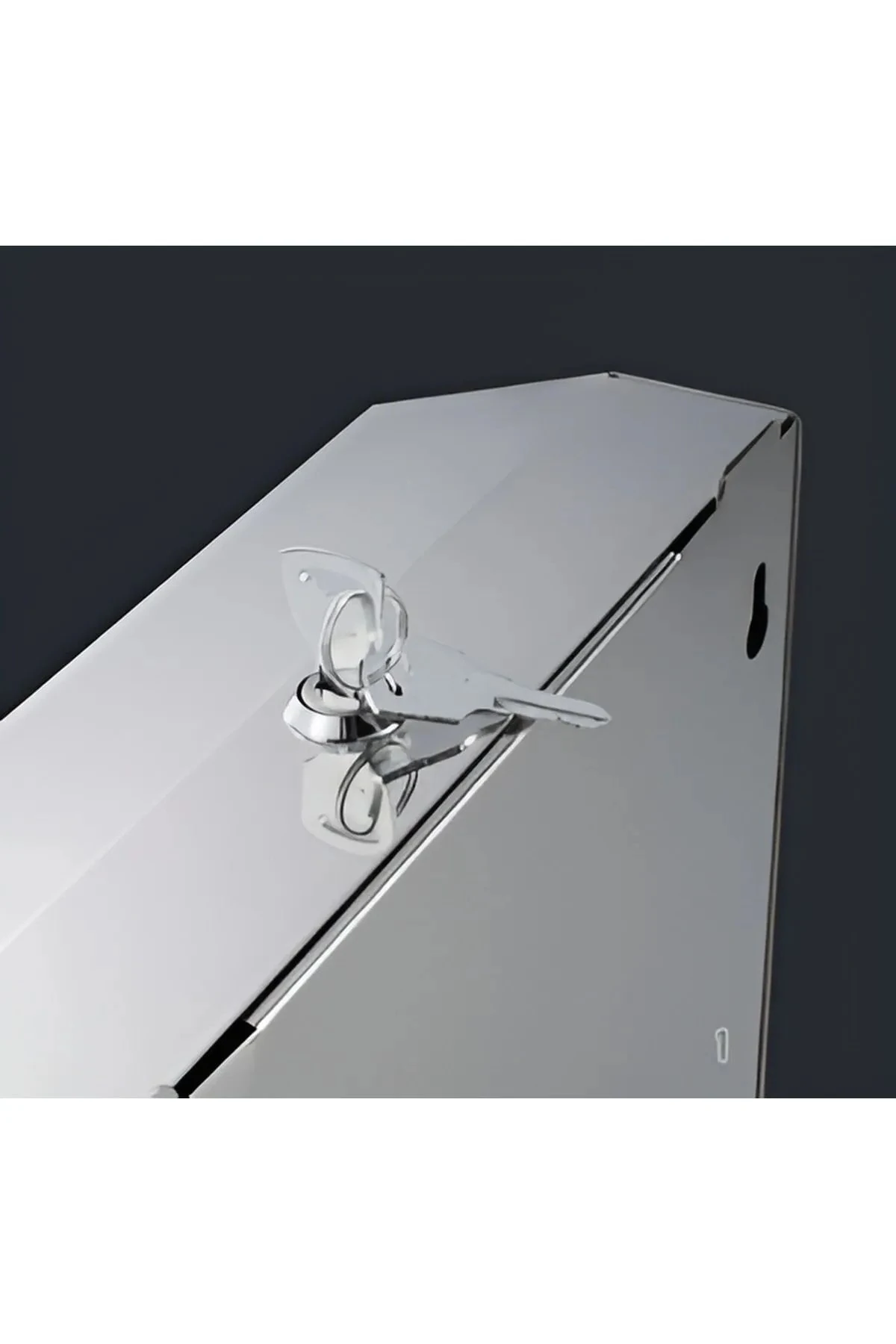 Z Katlama 430 Kalite Kağıt Havluluk 400'lü Wc Kağıt Dispanseri Duvara Monte