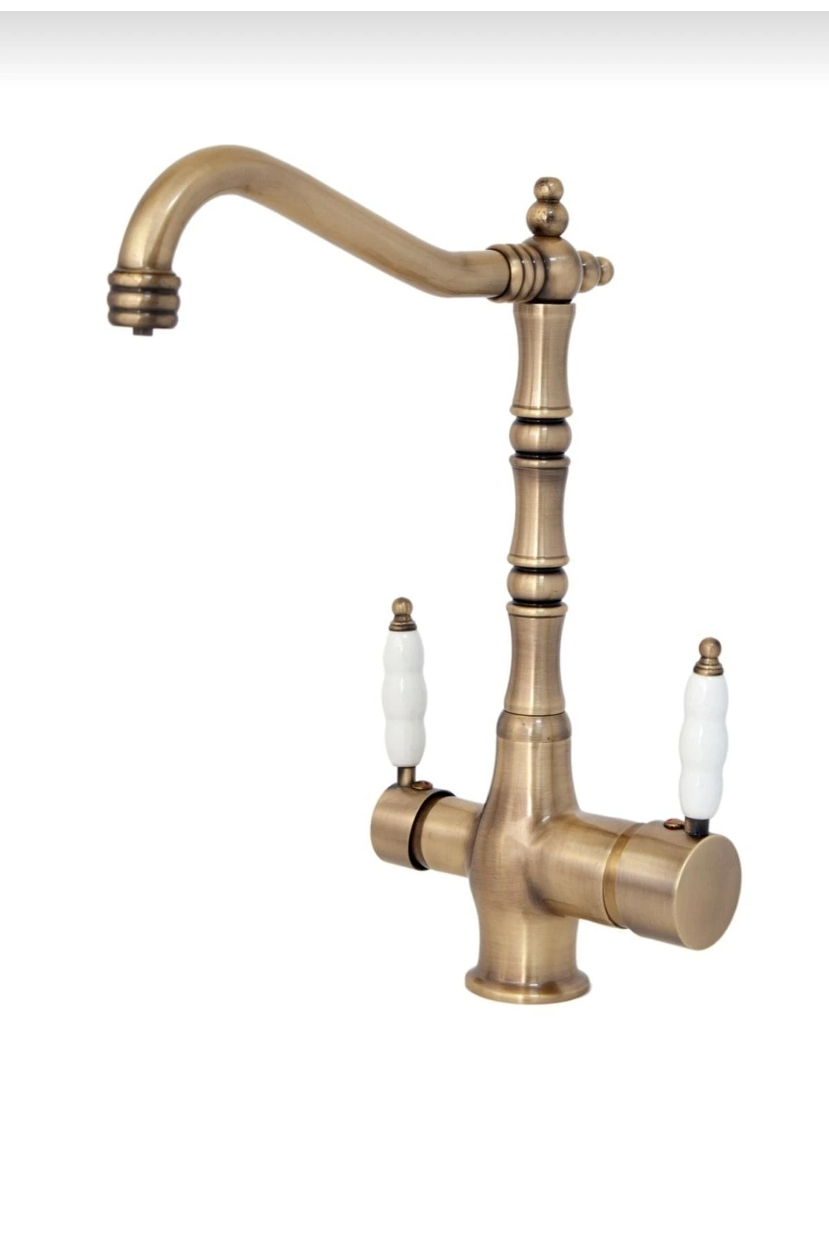 Antik Rustik Arıtmalı Mutfak Bataryası 3 Girişli Mutfak Bataryası