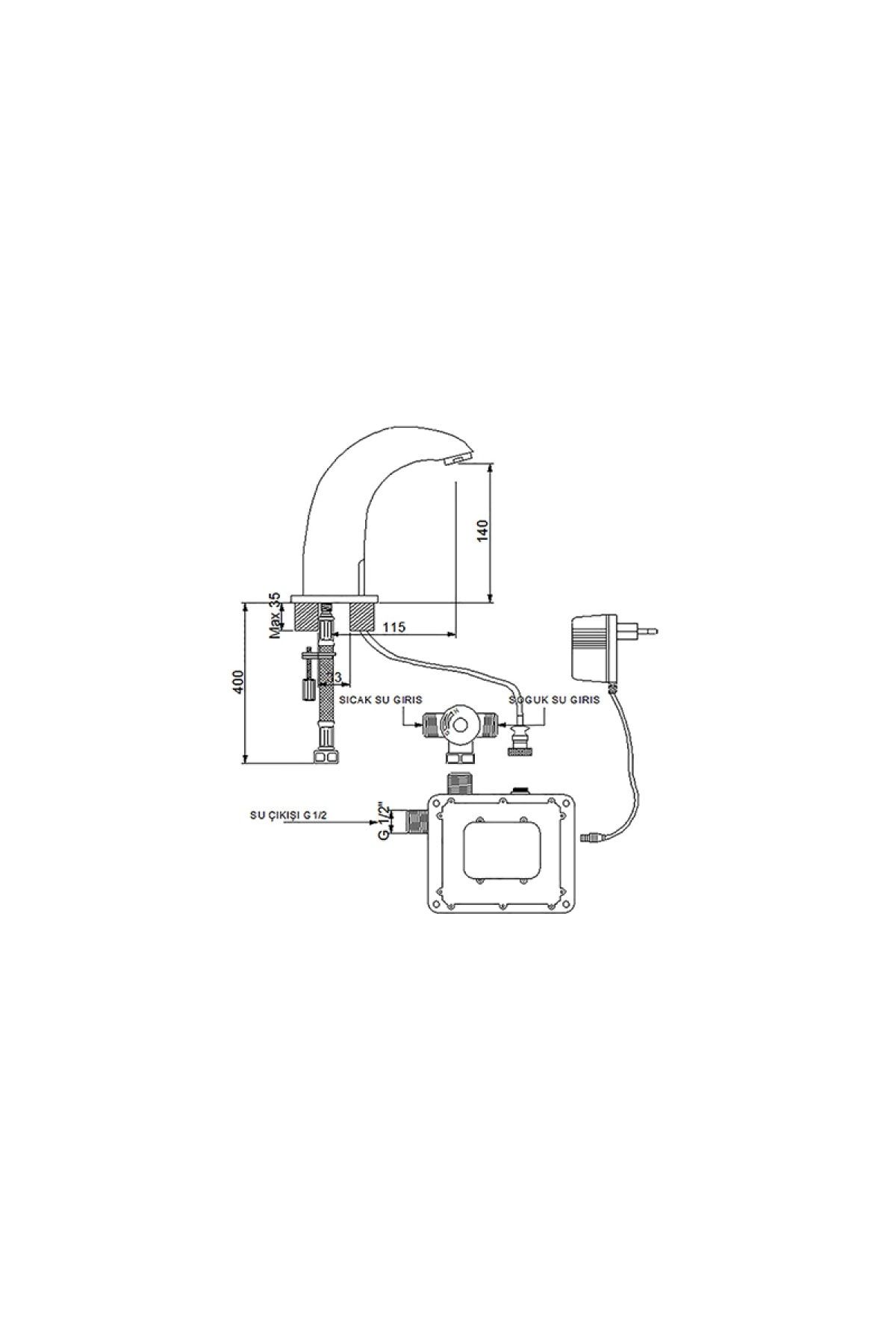 - Elite Fotoselli Lavabo Bataryası - 510523 456121