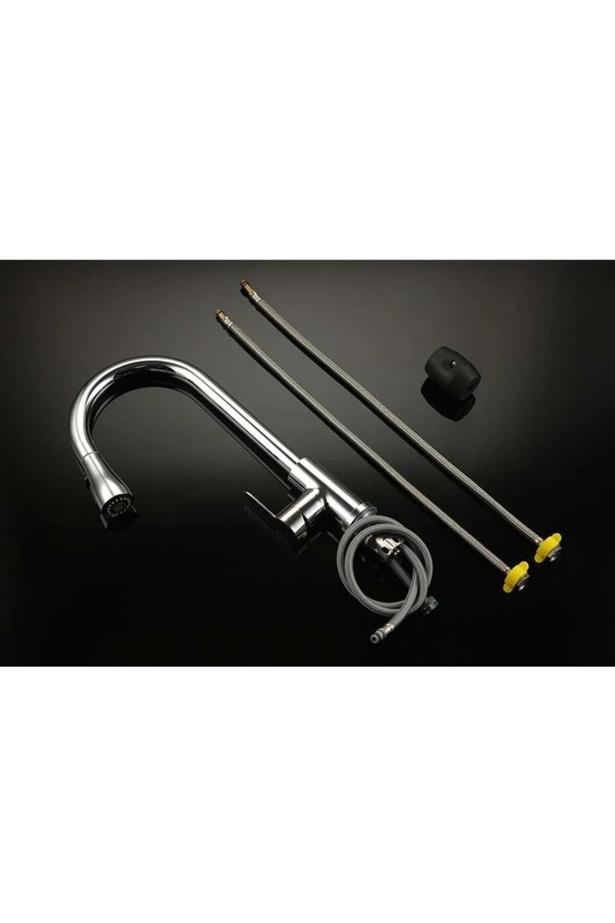 Musluk Mutfak Krom Spallı Evıye