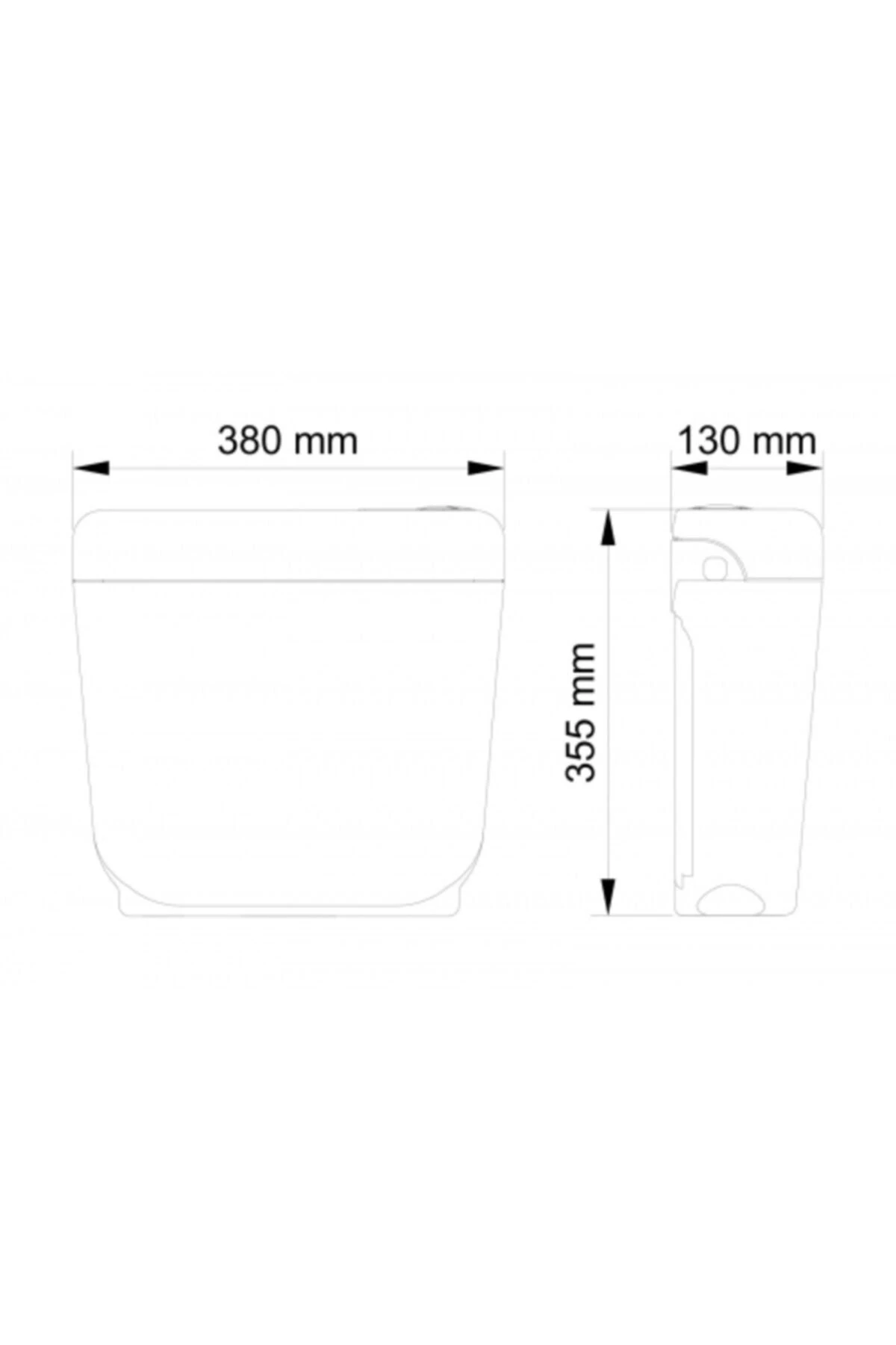 413-003 Rezervuar Dirsekli